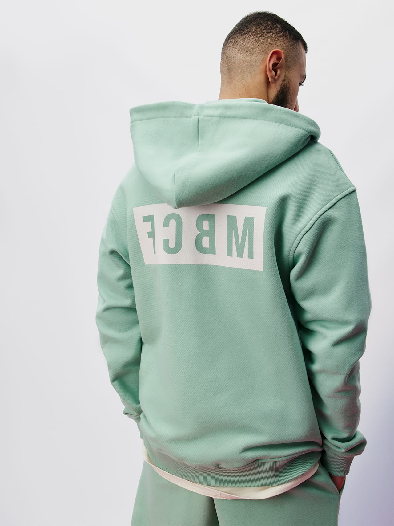 Zip-Jacke FCBM detail 5