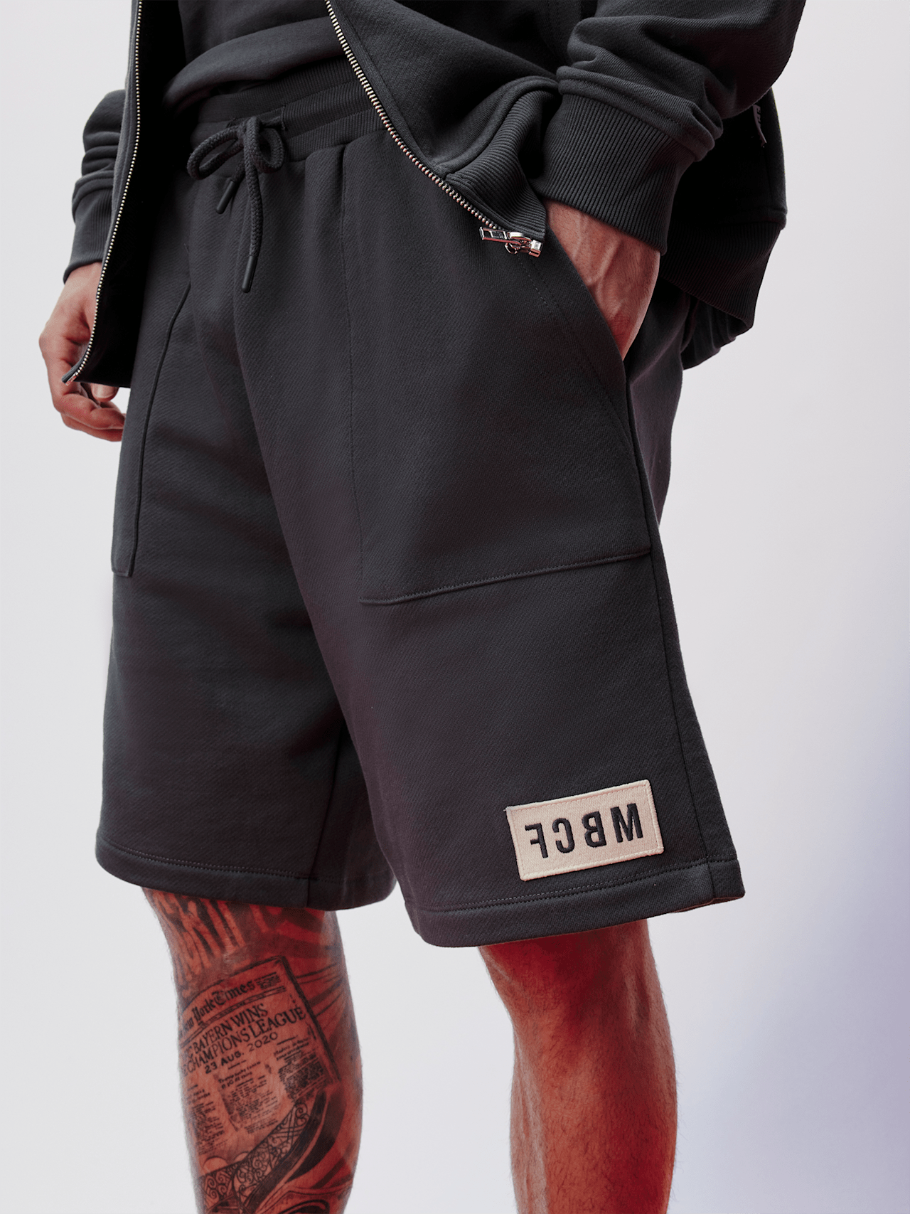 Sweatshorts FCBM detail 4