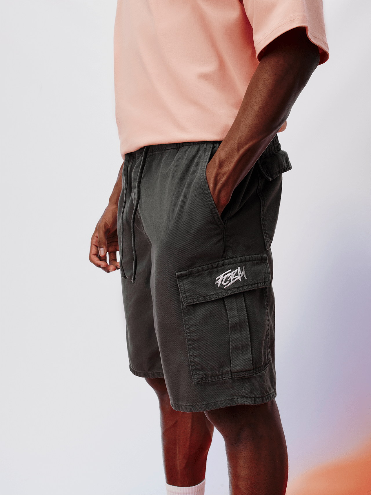Cargo-Shorts FCBM detail 4