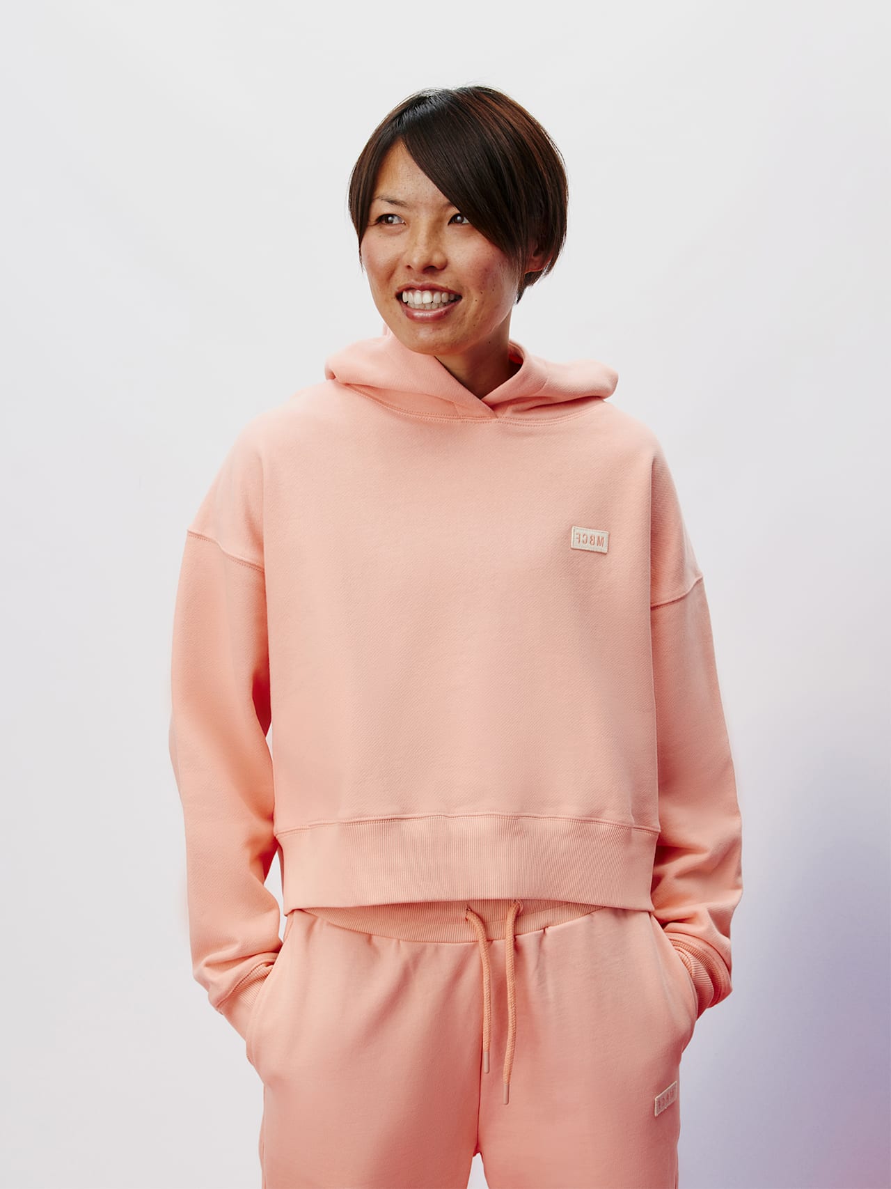 Cropped Hoodie FCBM detail 4