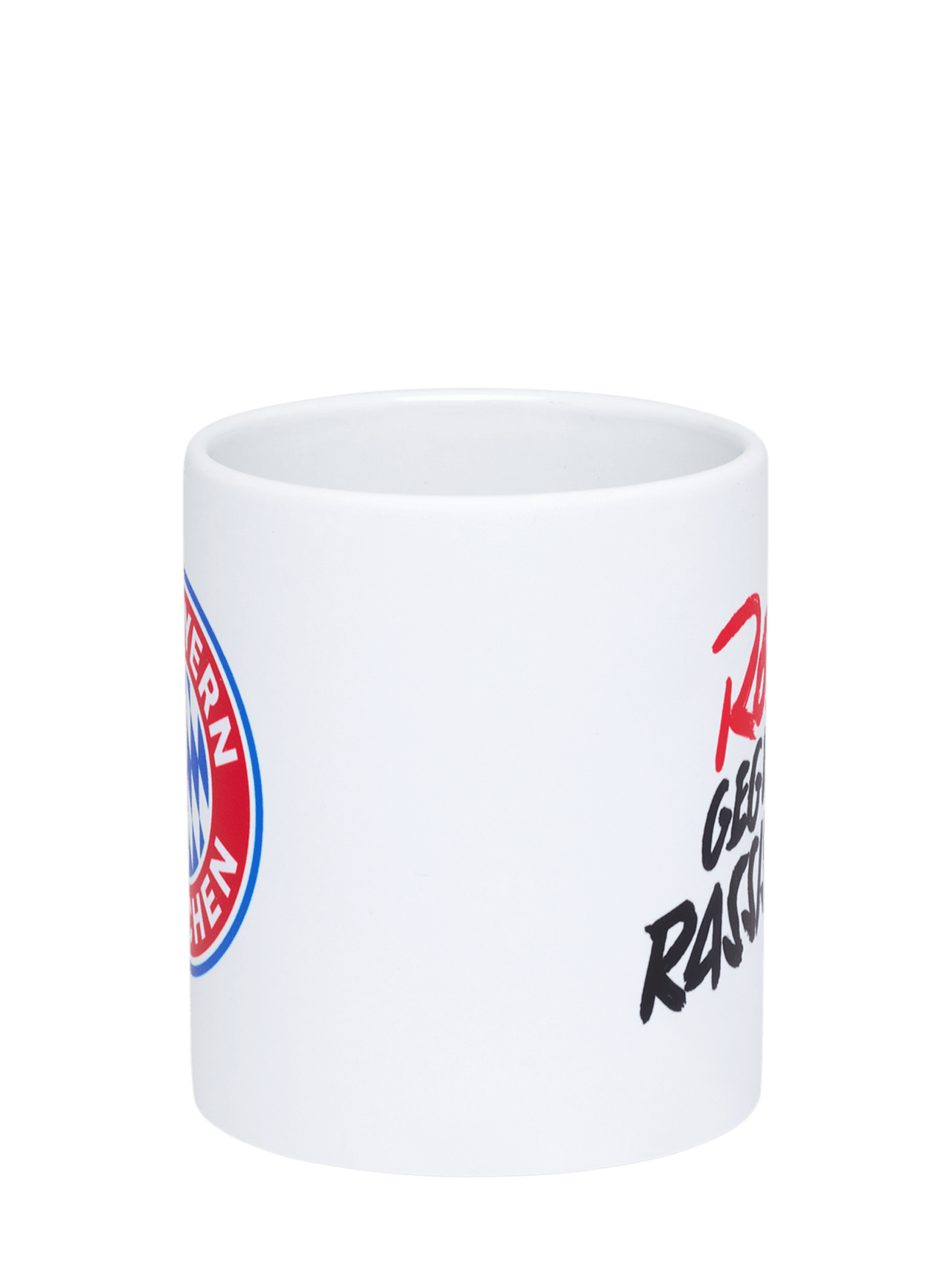 Tasse Rot gegen Rassismus detail 3
