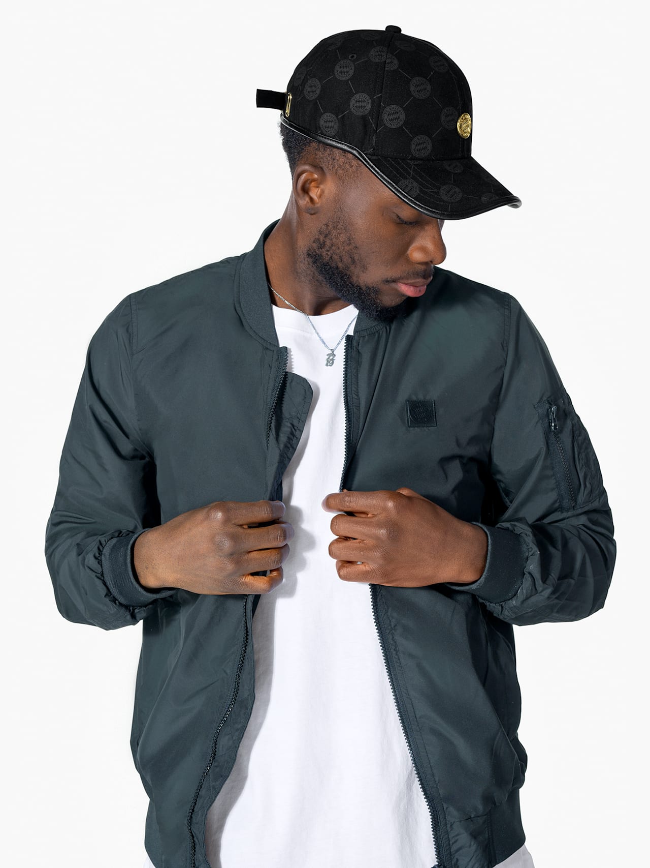 Baseball Cap AOP detail 4