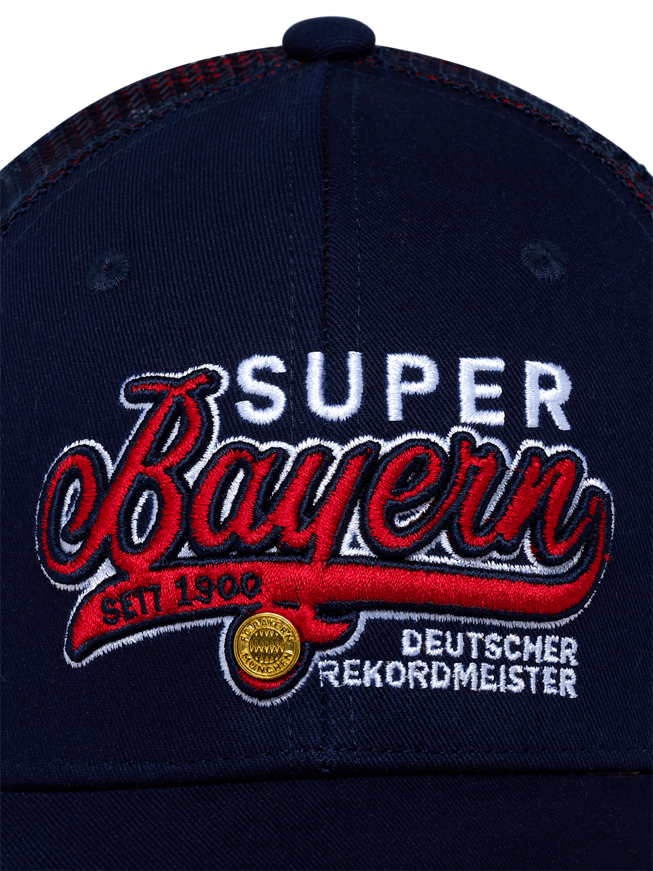 Casquette Trucker Super Bayern detail 3
