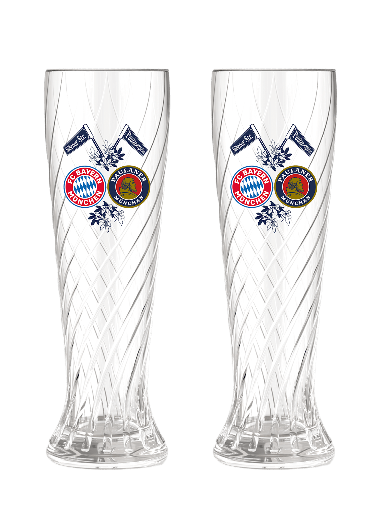 Weissbier glass set of 2 detail 1