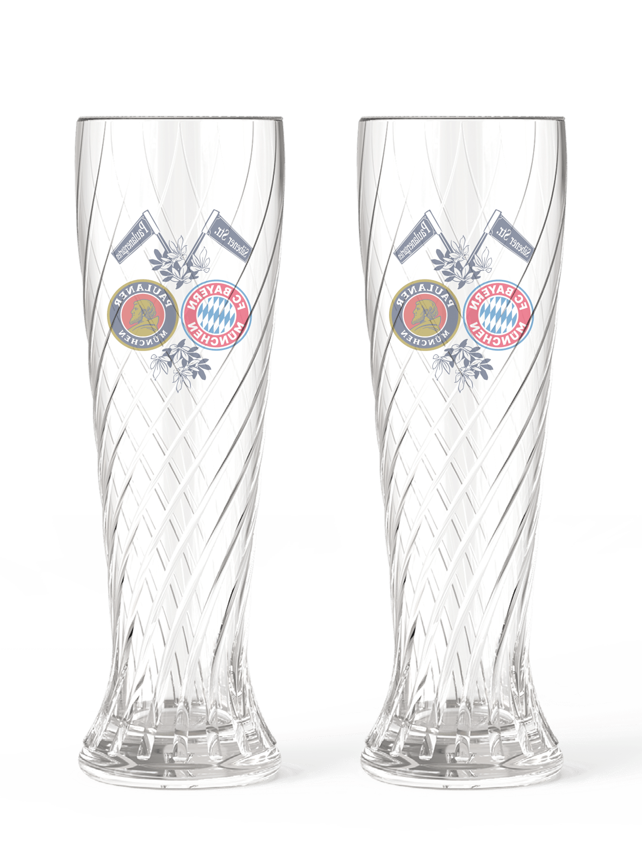 Weissbier glass set of 2 detail 2