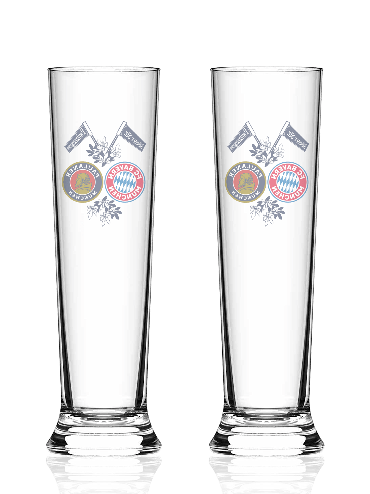 Pilsner glass set of 2 detail 2