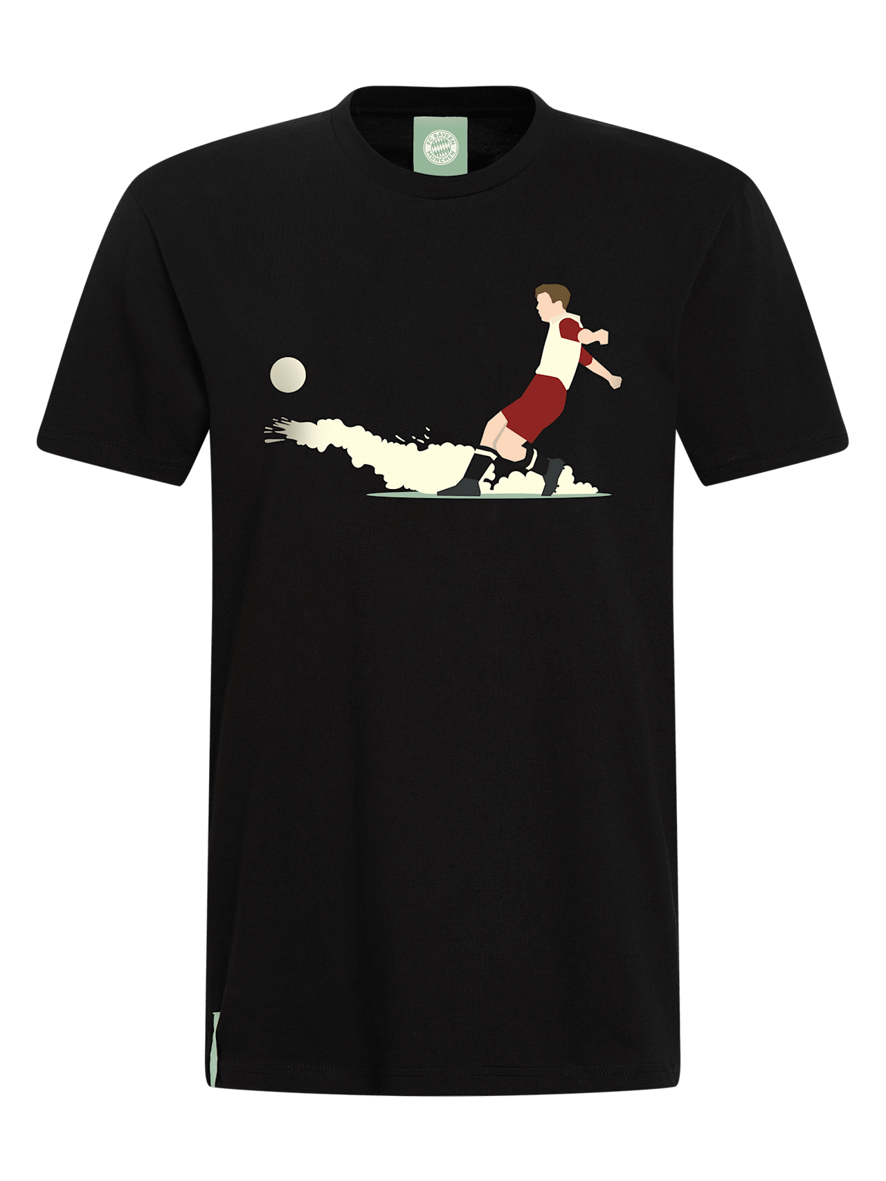 T-Shirt staubiger Elfmeter detail 1
