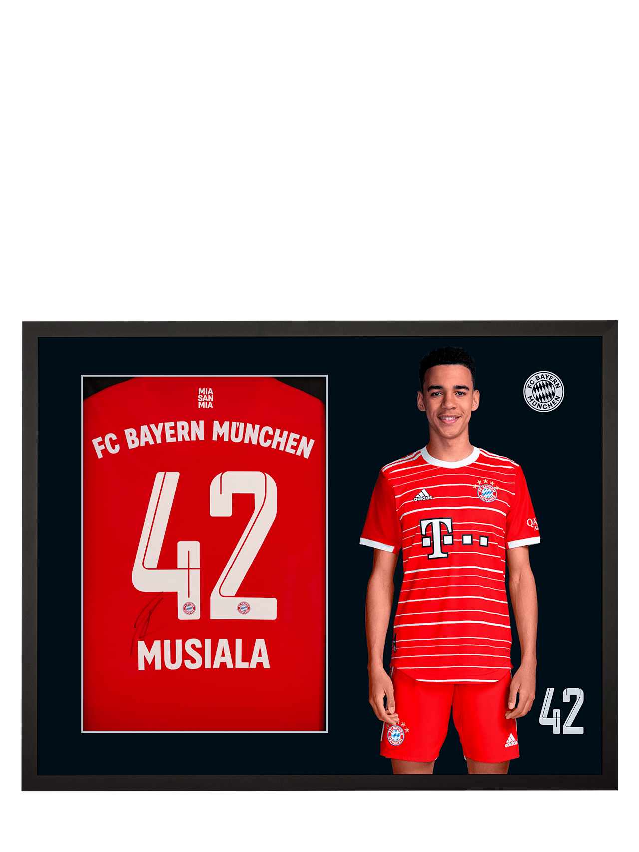 Trikotrahmen Musiala detail 1