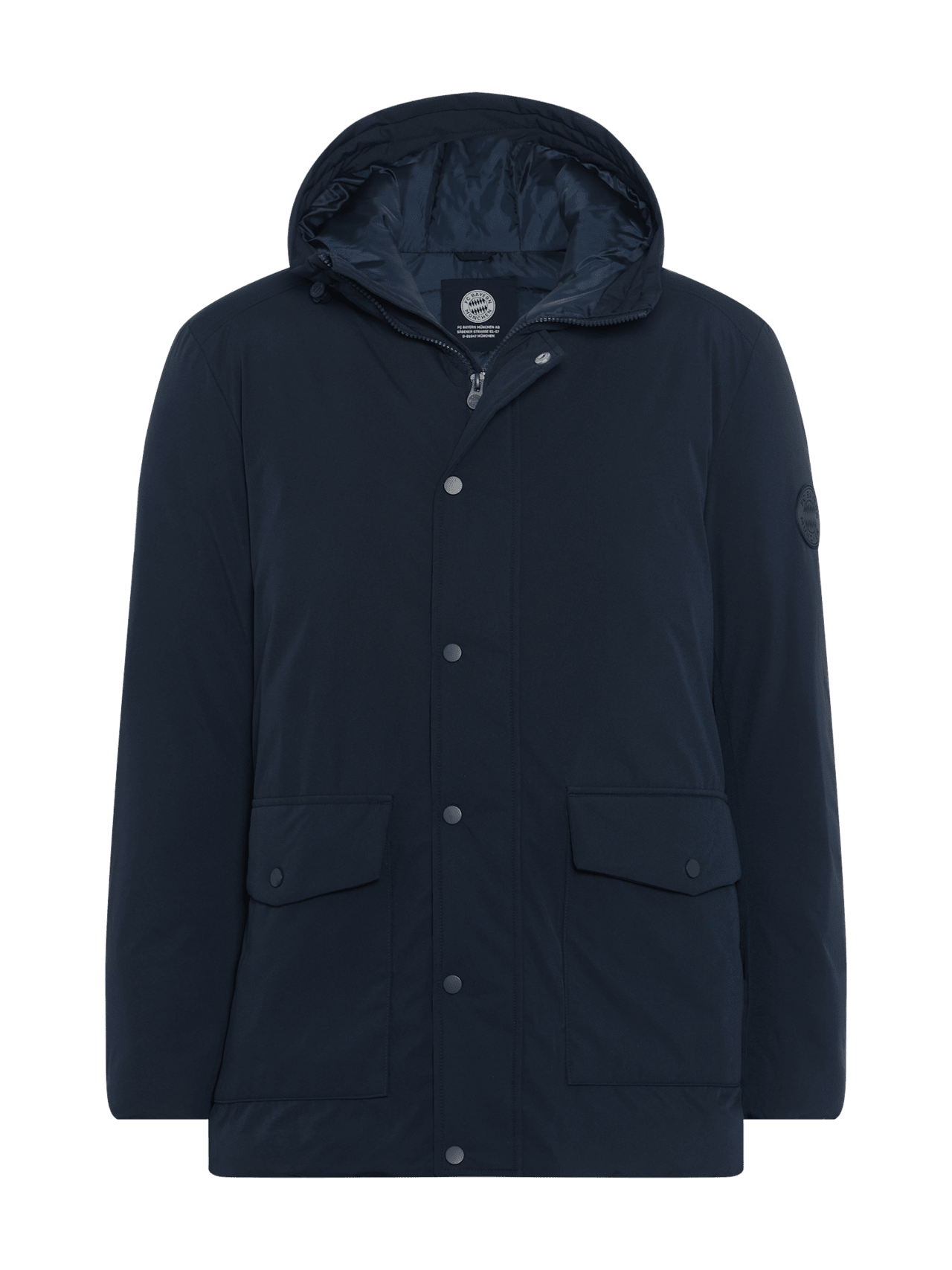 Winterjacke Deep Ocean detail 1