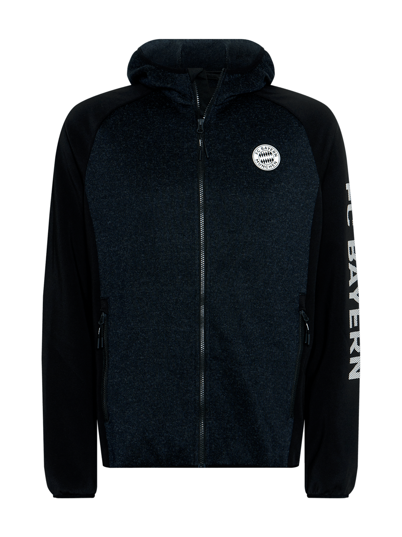 Strick-Hybridjacke Classic detail 1