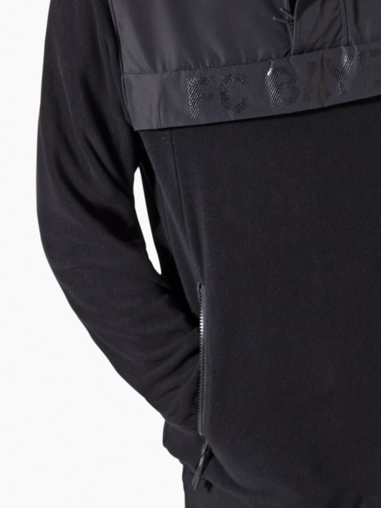 Hybrid-Fleecejacke Dark Shade detail 5