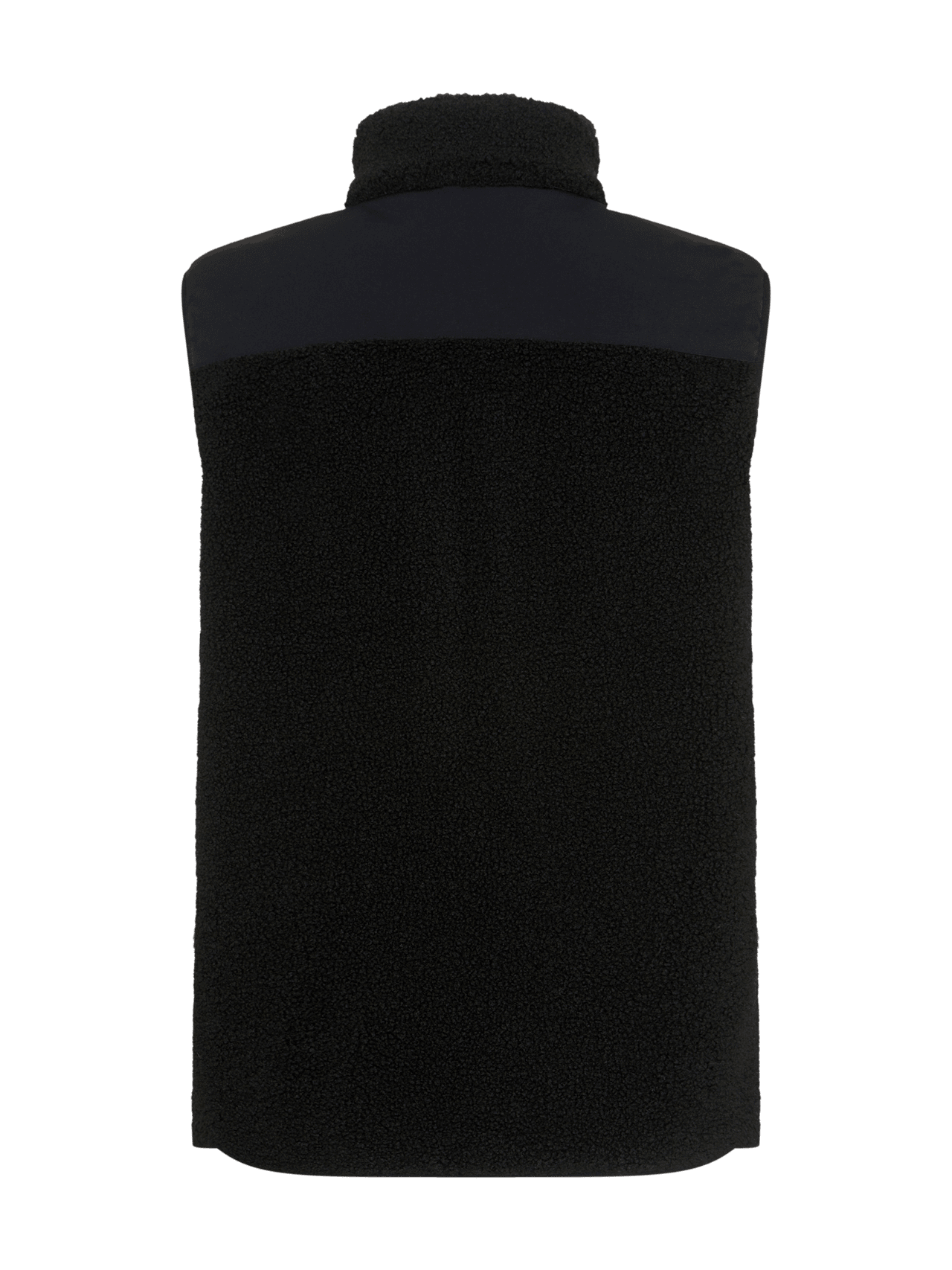 Sherpa waistcoat Dark Shade detail 2