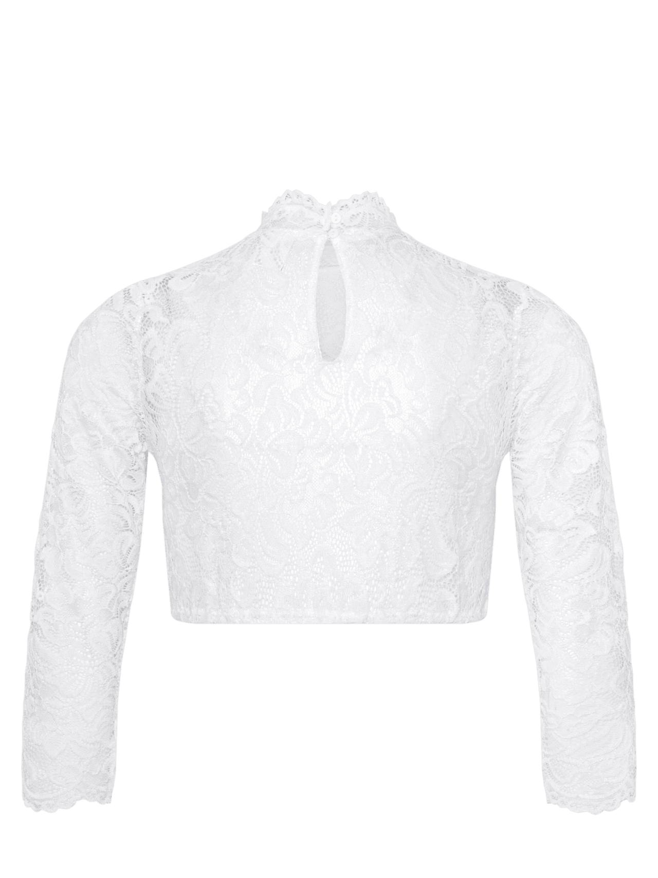 Dirndlbluse Spitze detail 2