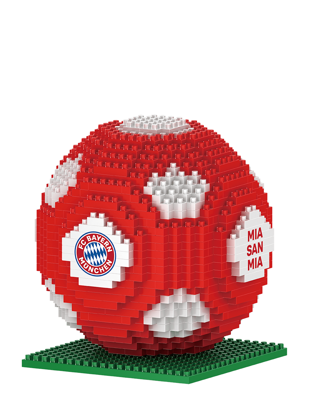 Baustein-Puzzle Fußball detail 2