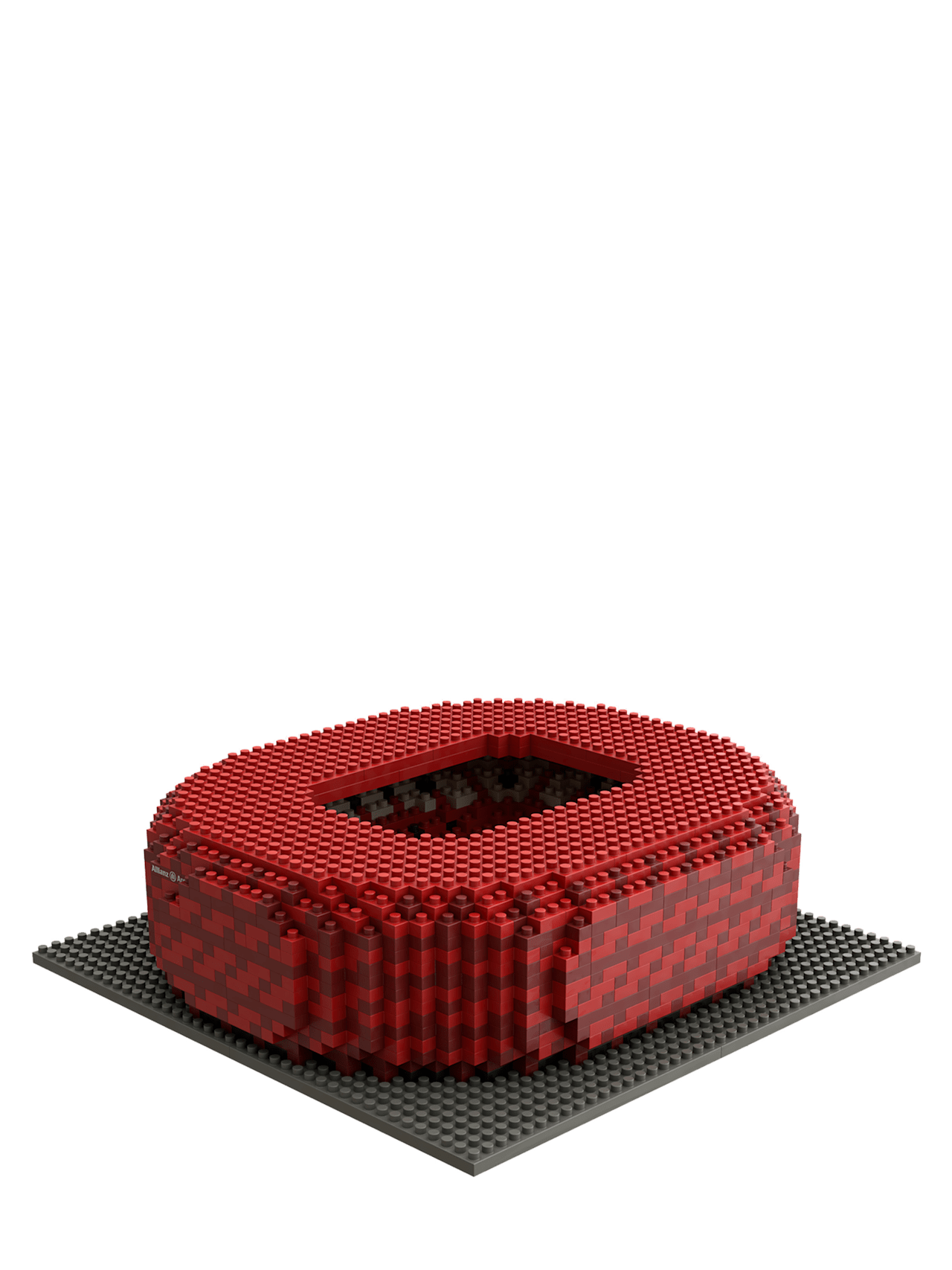 Baustein-Puzzle Allianz Arena mini detail 2
