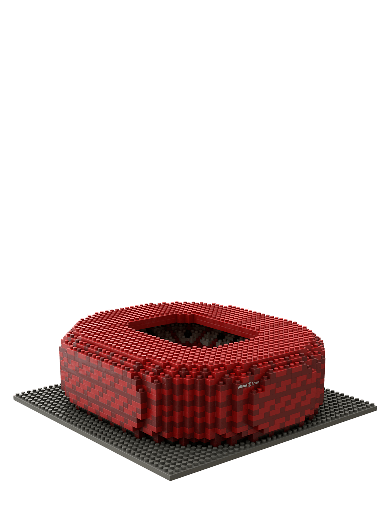 Baustein-Puzzle Allianz Arena mini detail 3
