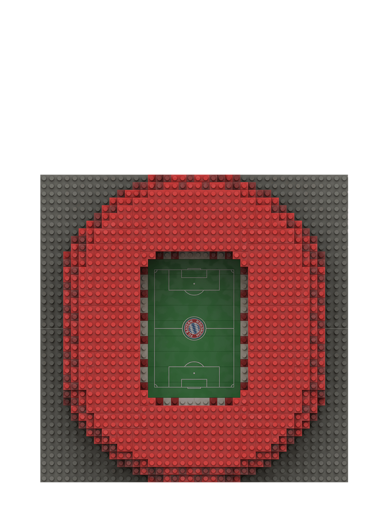 Baustein-Puzzle Allianz Arena mini detail 5