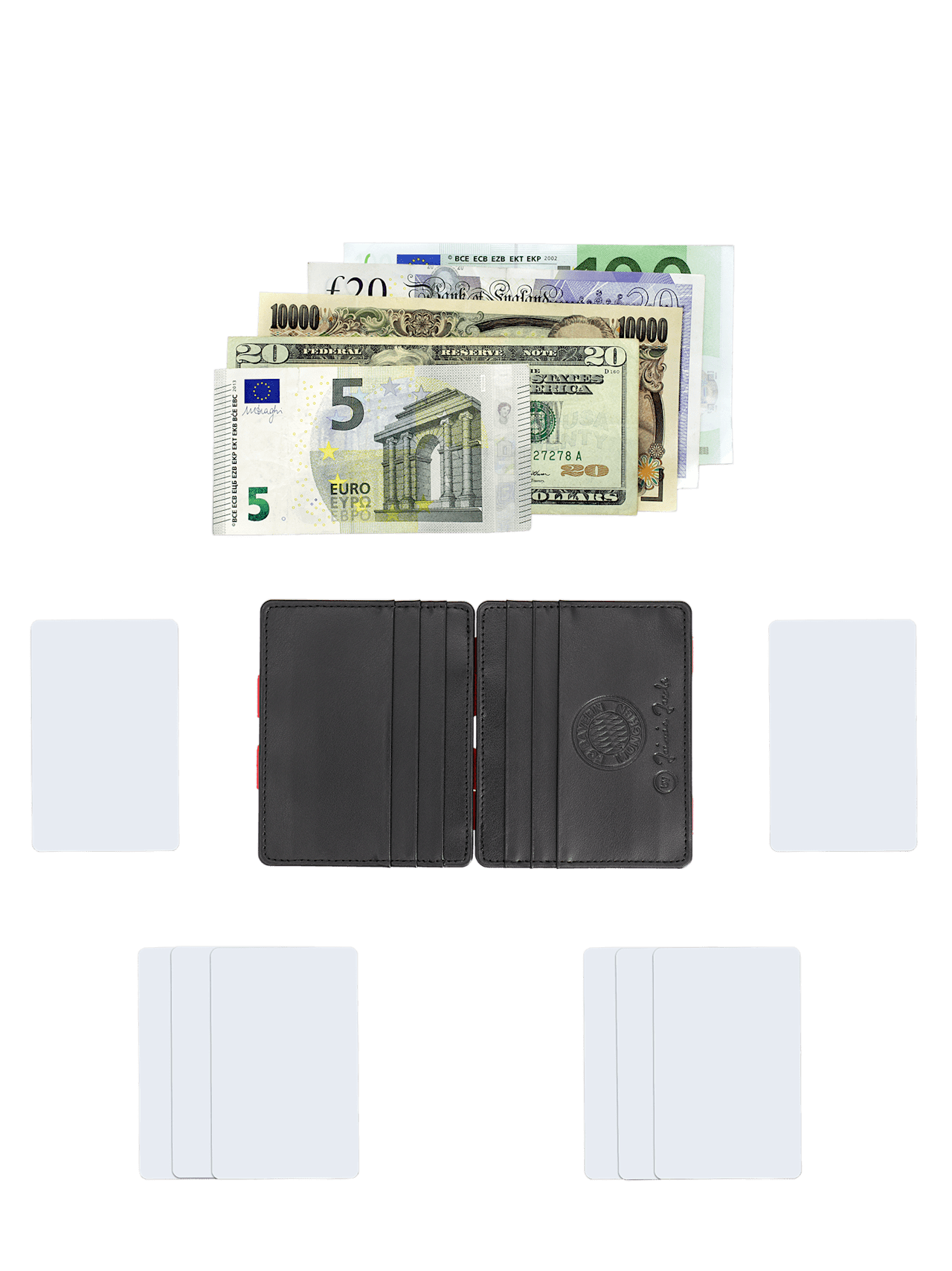 Wallet Flap Boy Slim without coin pocket detail 6