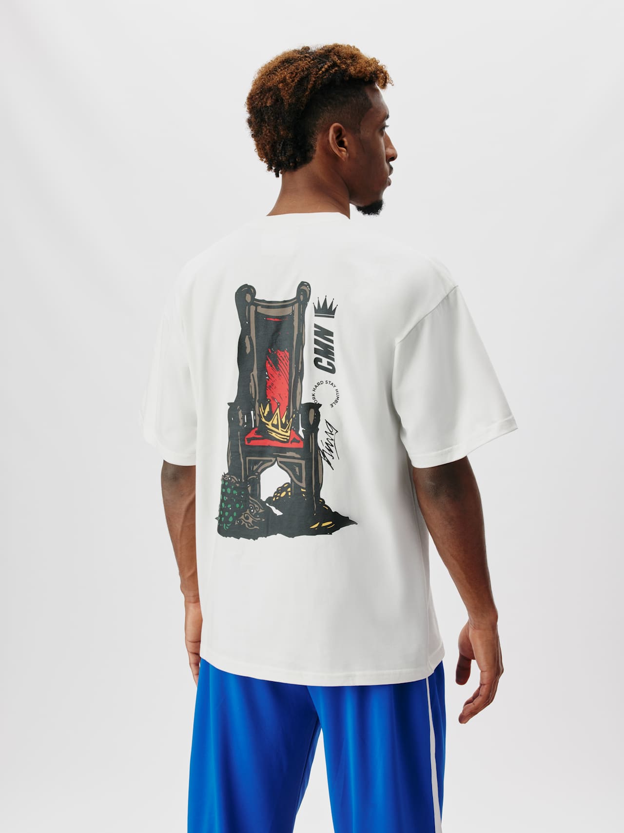Oversized T-Shirt Thron detail 4