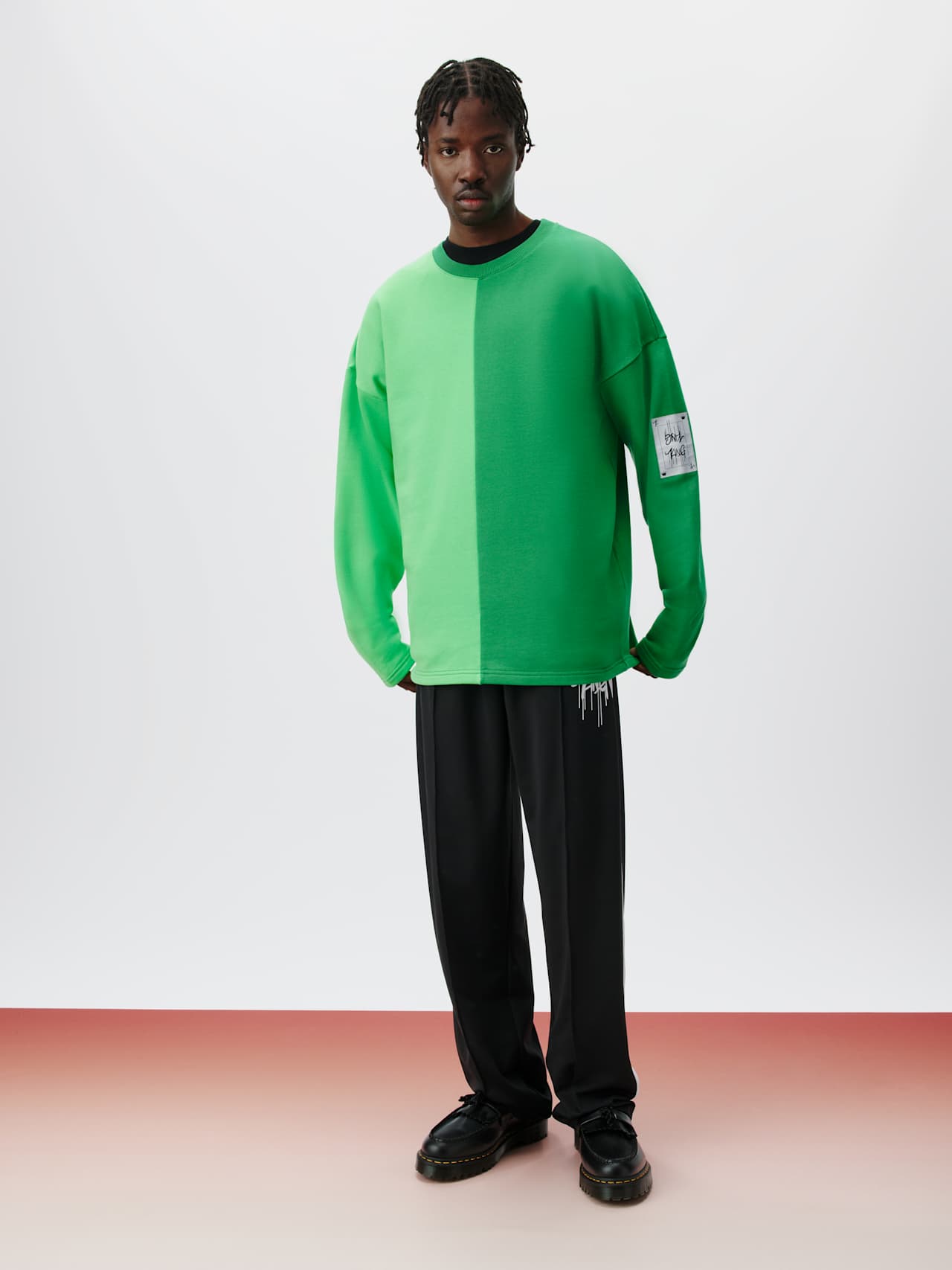Sweatshirt Patchwork detail 3