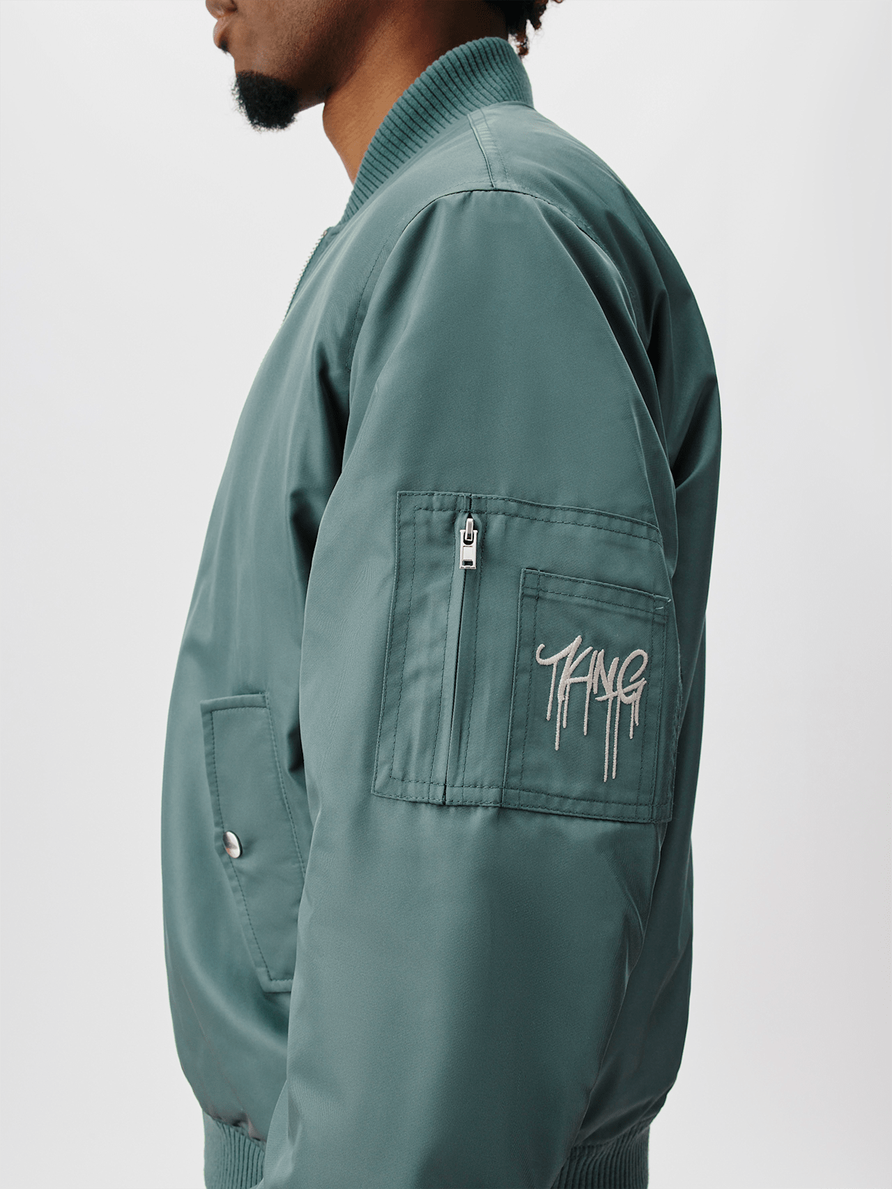 Bomberjacke King detail 5