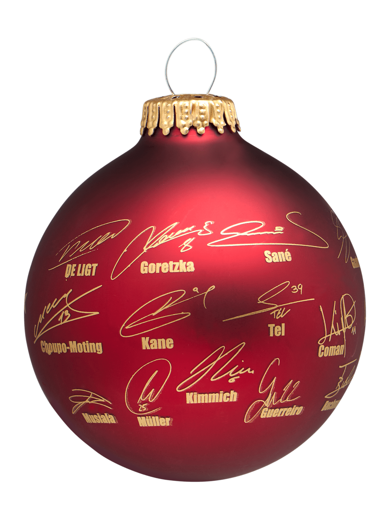 Christbaumkugel Signature detail 2