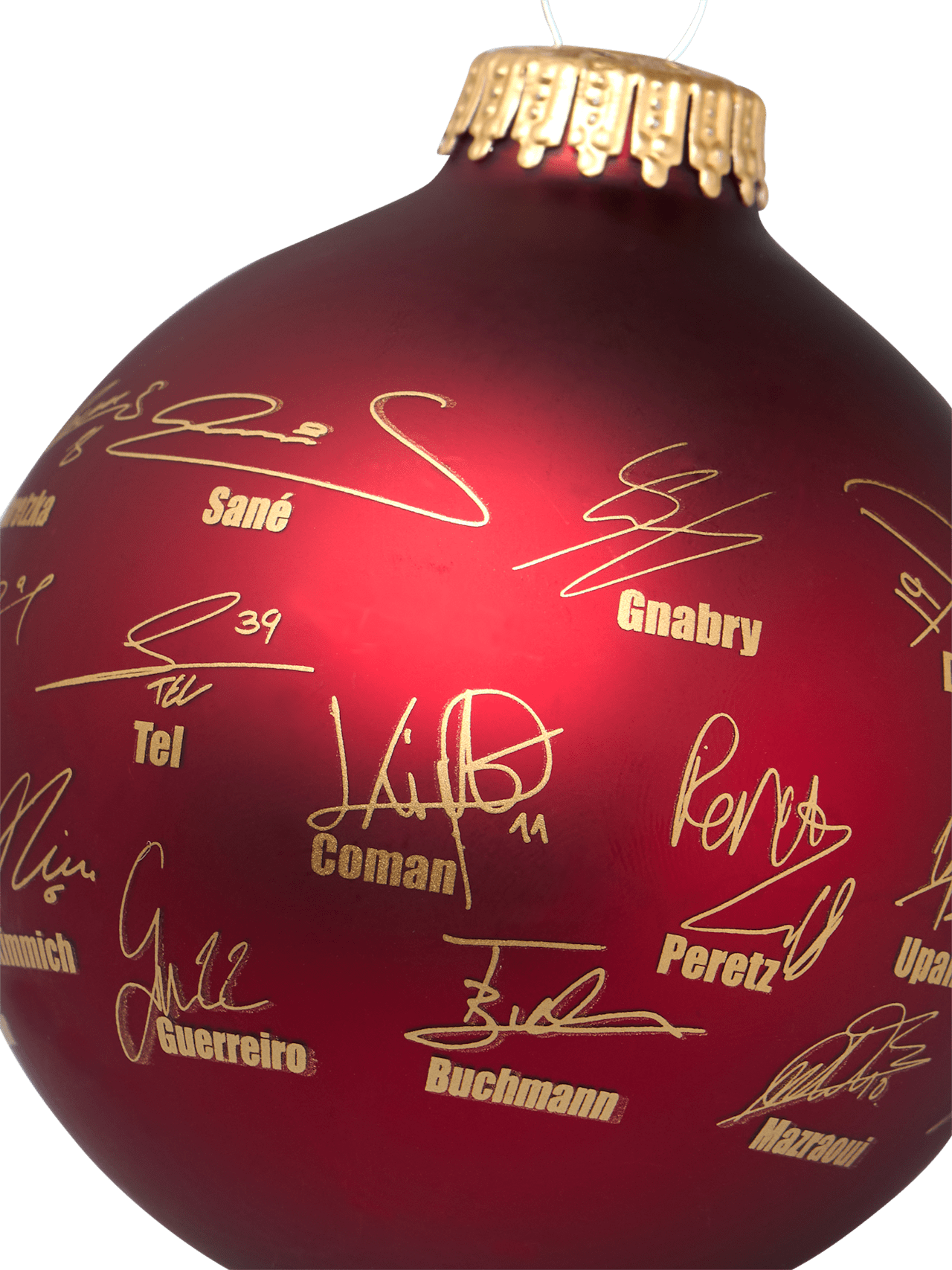 Christbaumkugel Signature detail 4