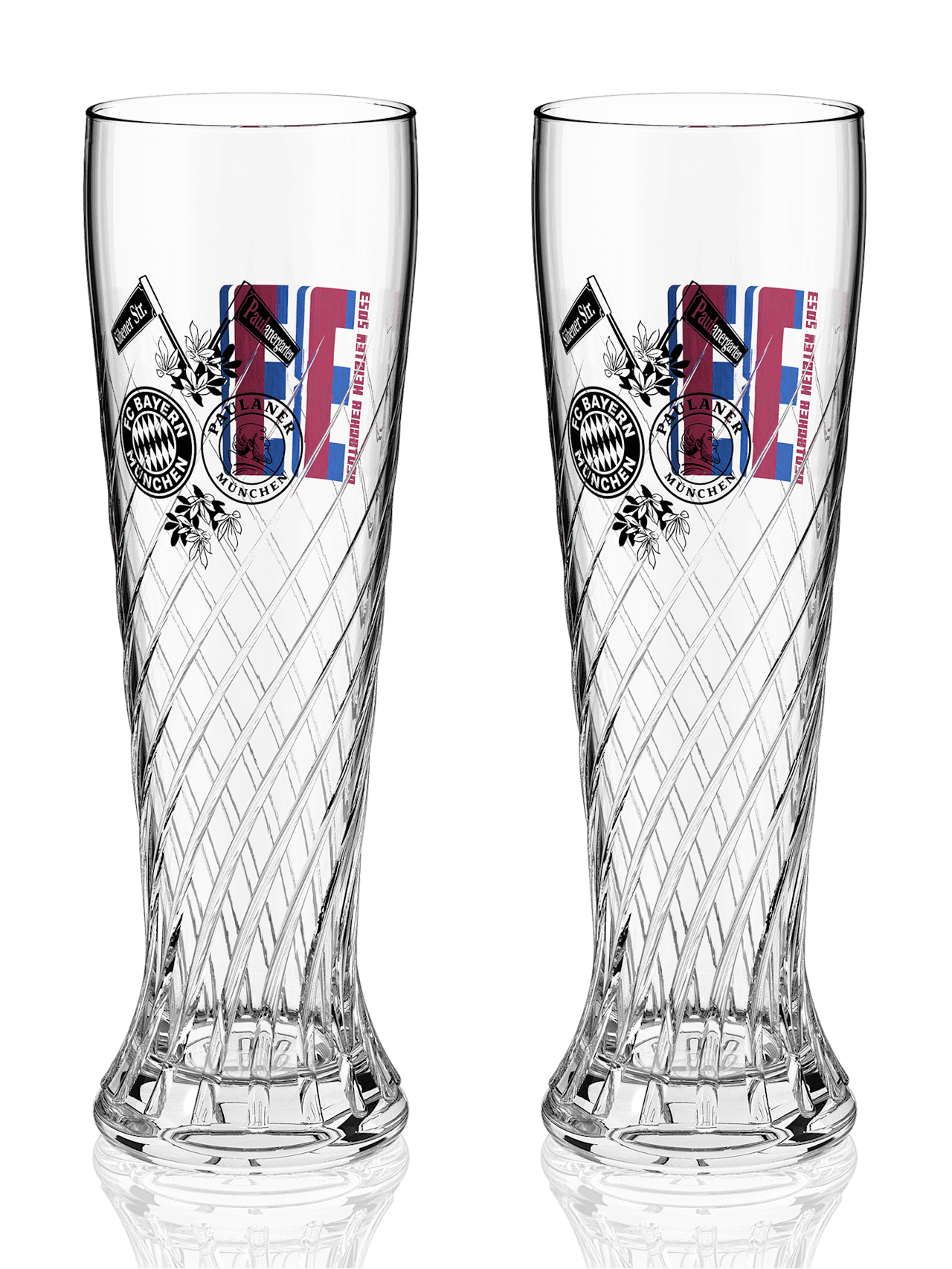 Wheat beer glass Dt. Meister set of 2 2023 detail 2