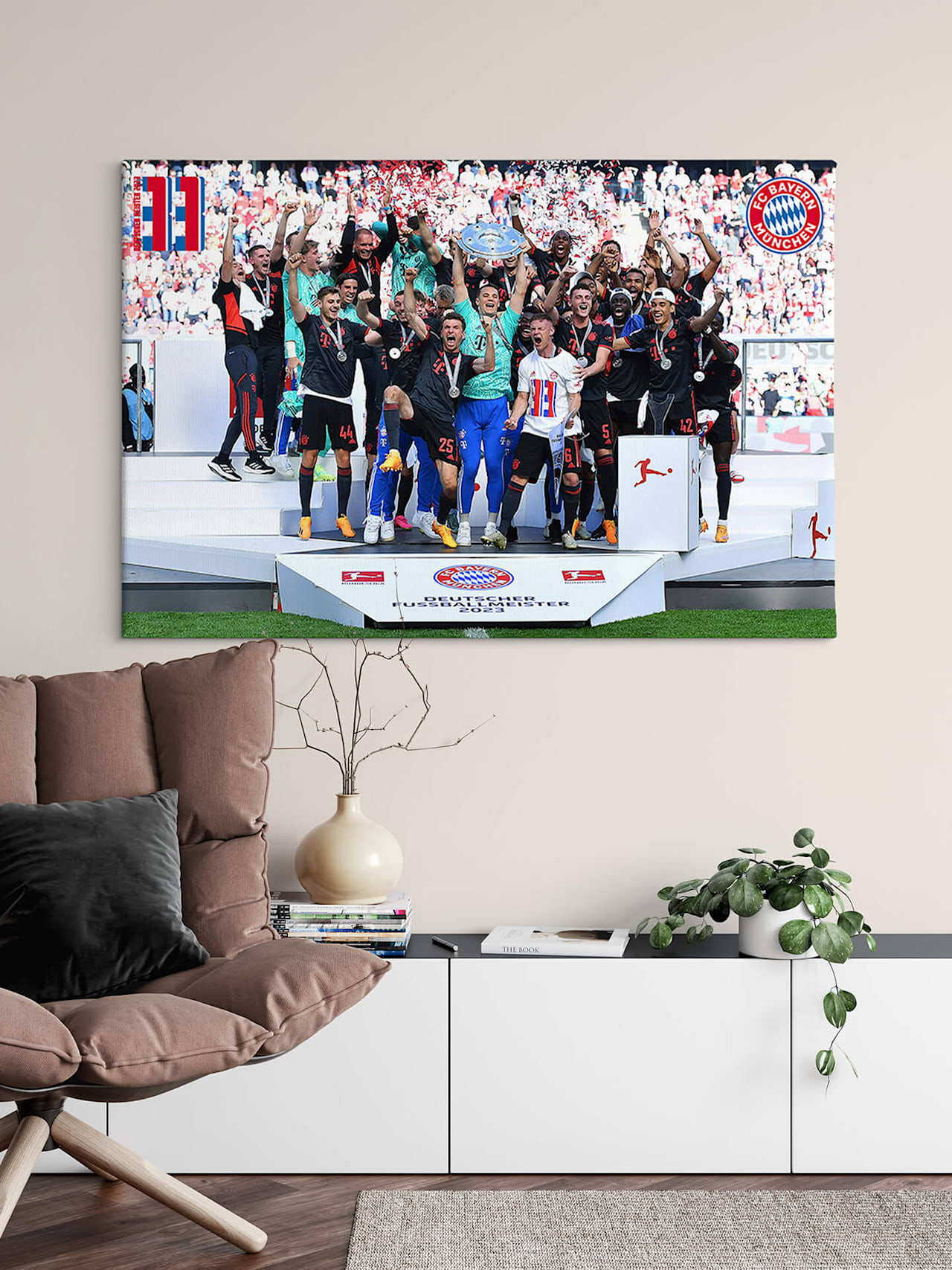 Leinwand Deutscher Meister 2023 detail 2