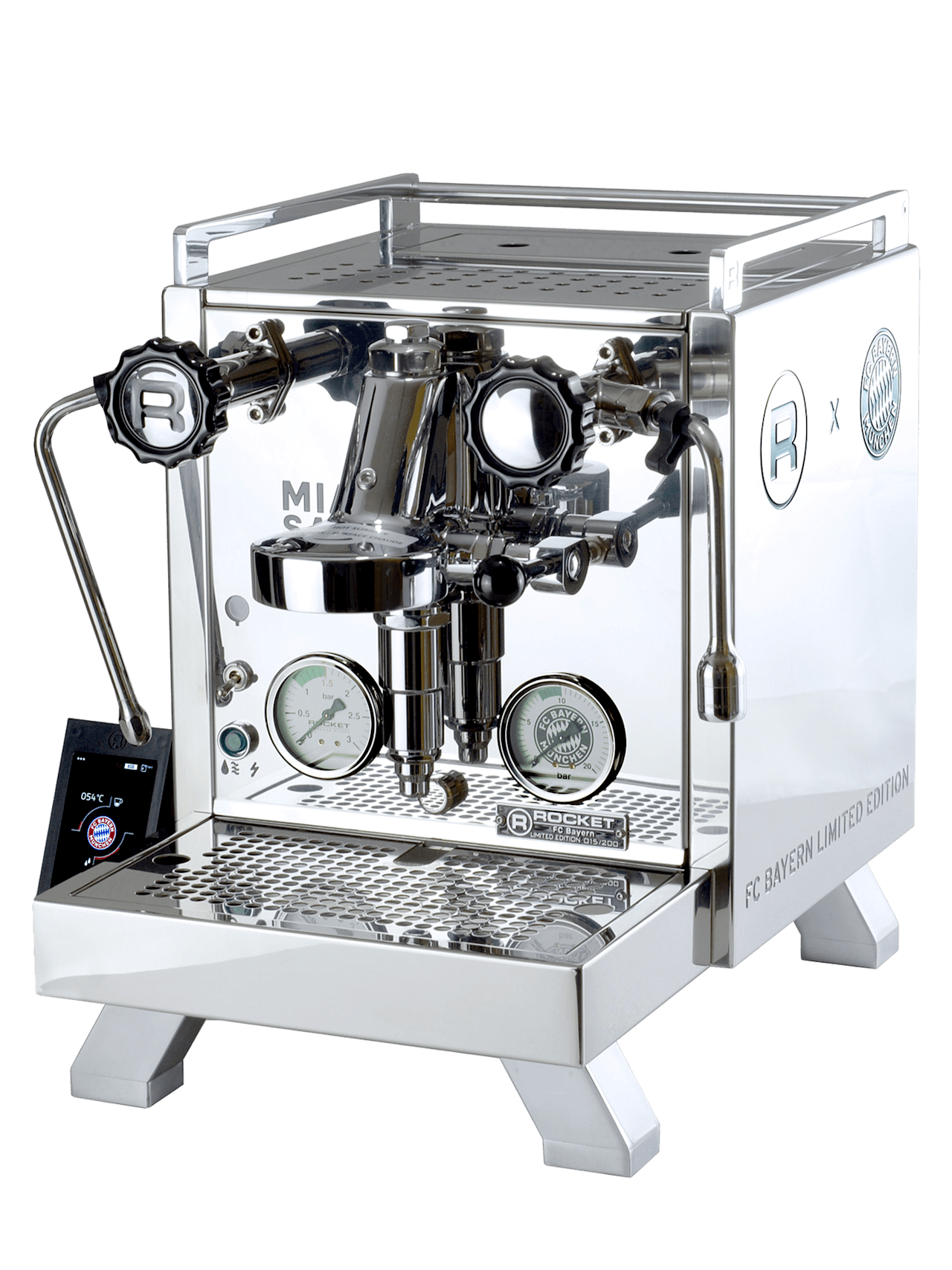 Espresso-Siebträgermaschine detail 1