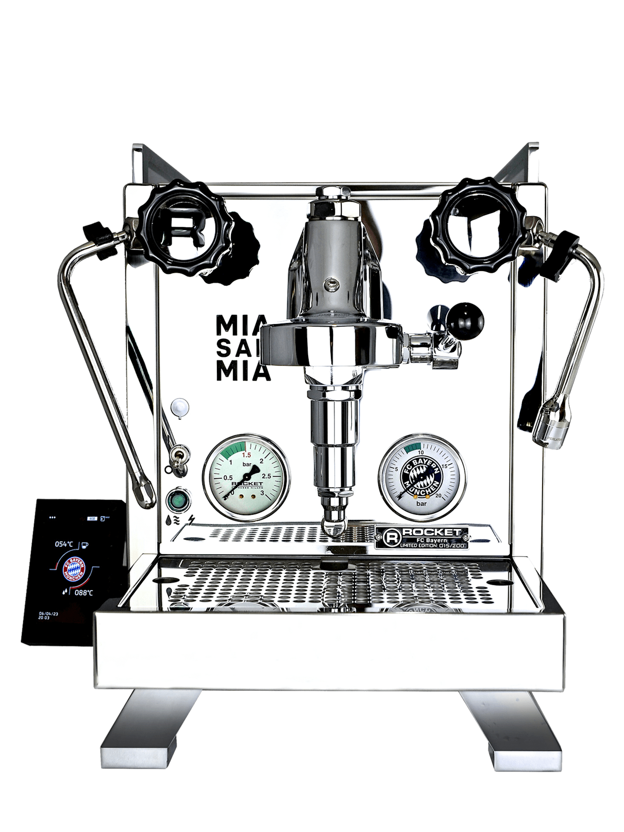 Espresso-Siebträgermaschine detail 3