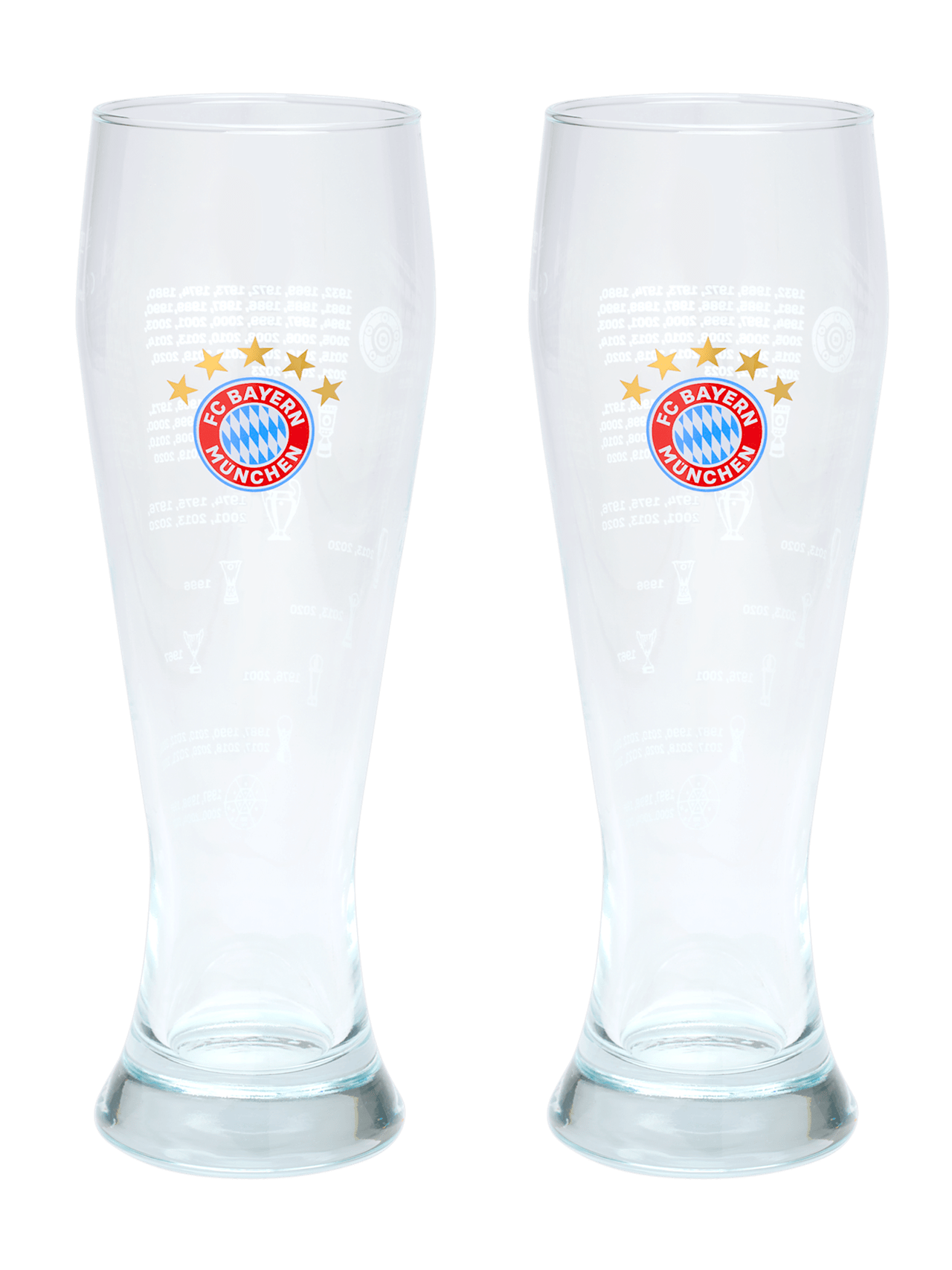 Weissbier glass set of 2 successes 1
