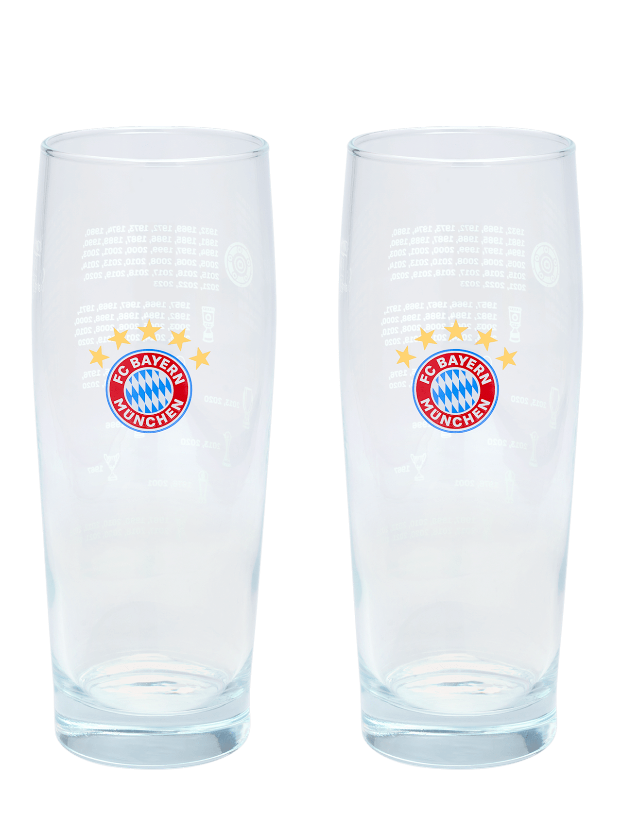Half-pint glass Achievements Set of 2 1