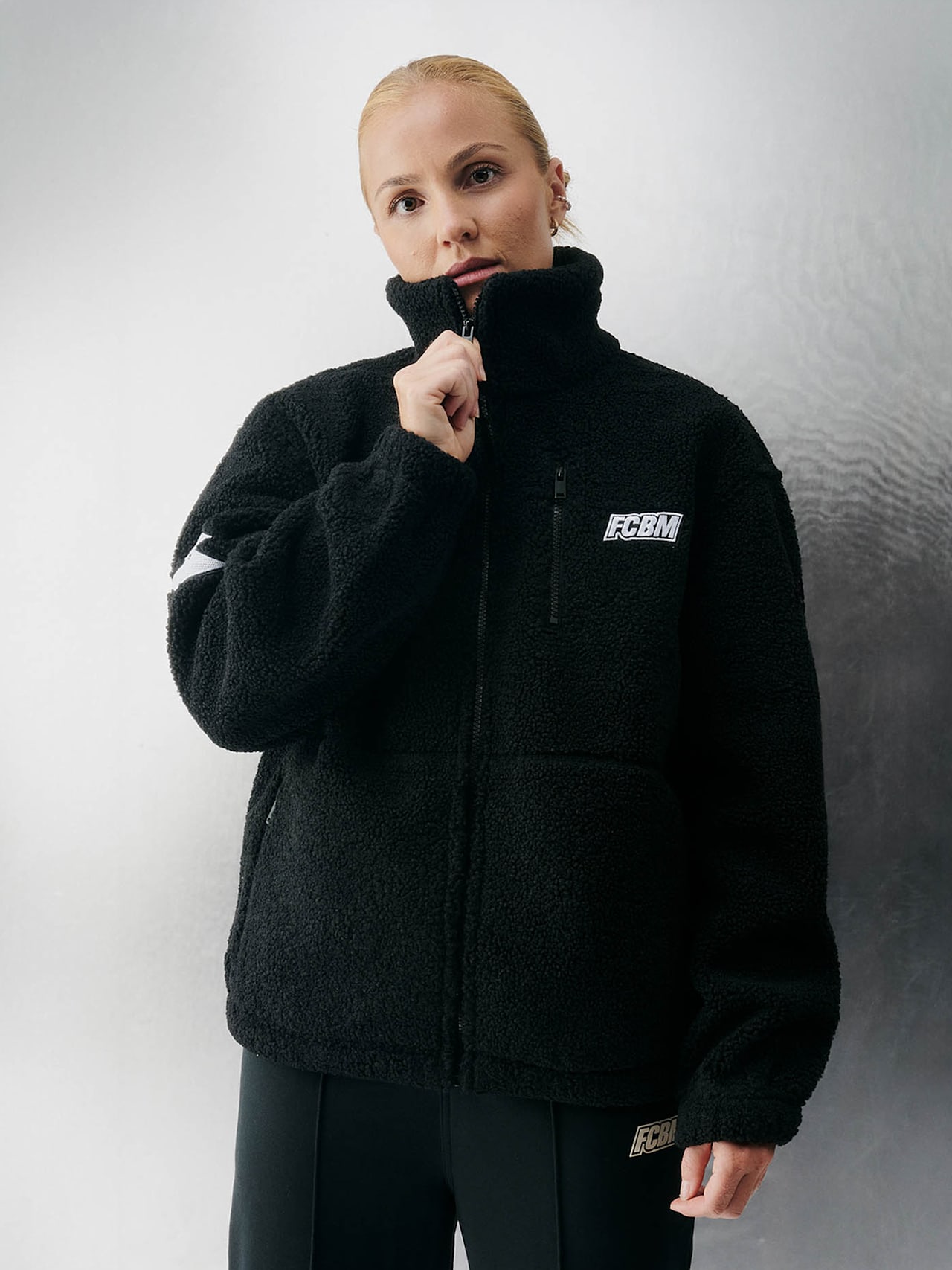 Fleecejacke FCBM detail 5