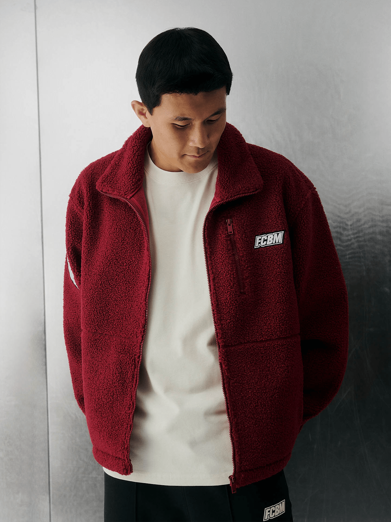 Fleece Jacket FCBM detail 4