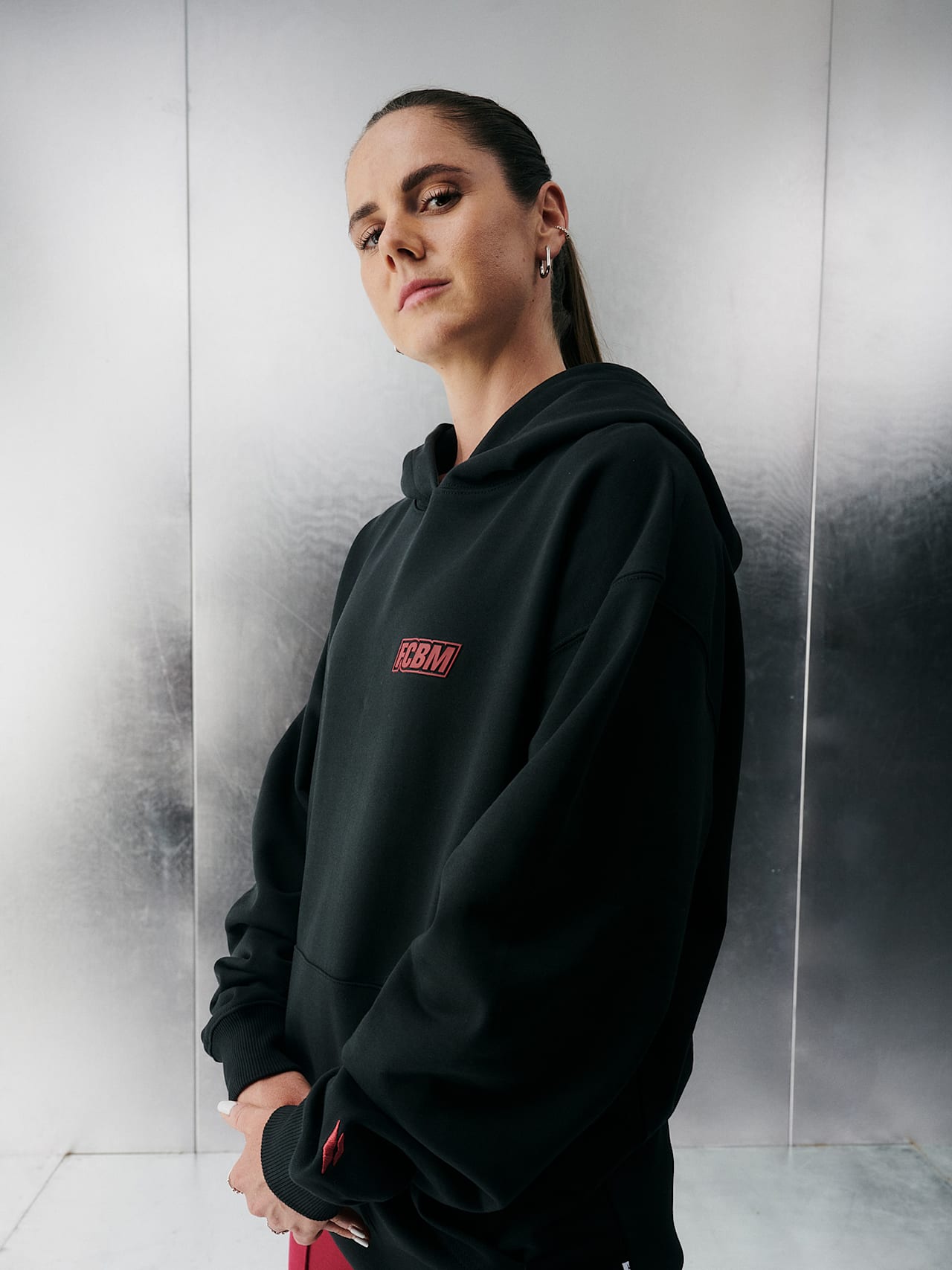Hoodie FCBM detail 5