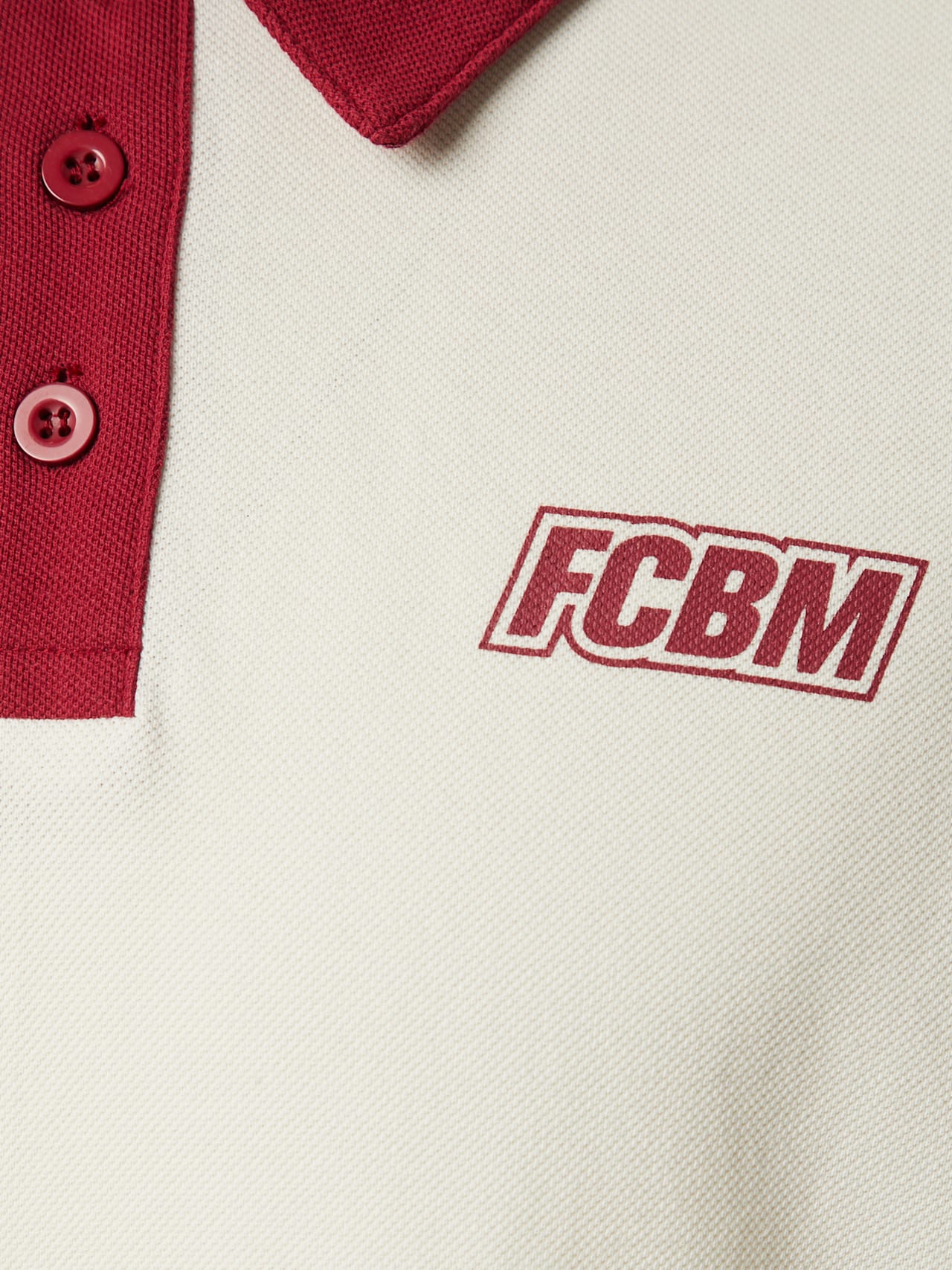 Poloshirt langarm FCBM detail 3