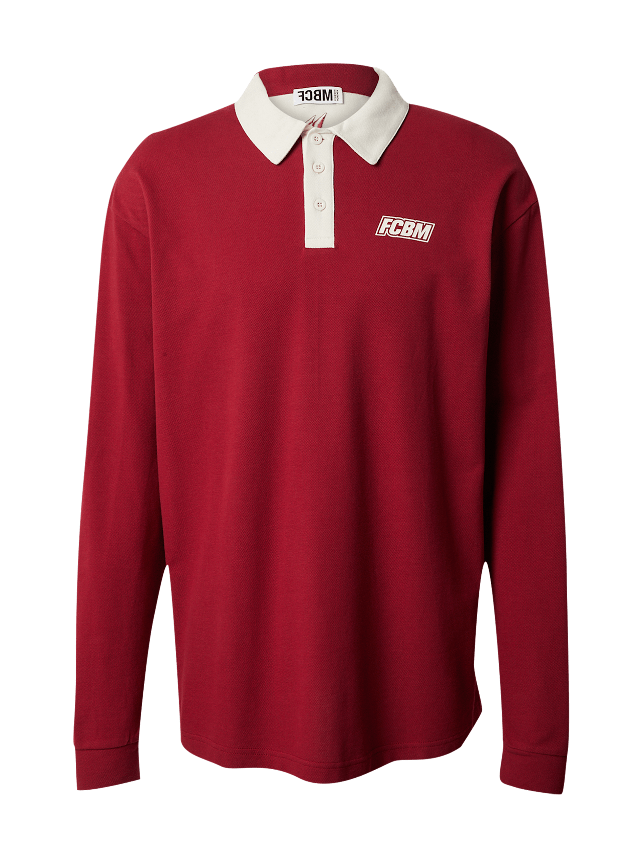 Poloshirt langarm FCBM detail 1