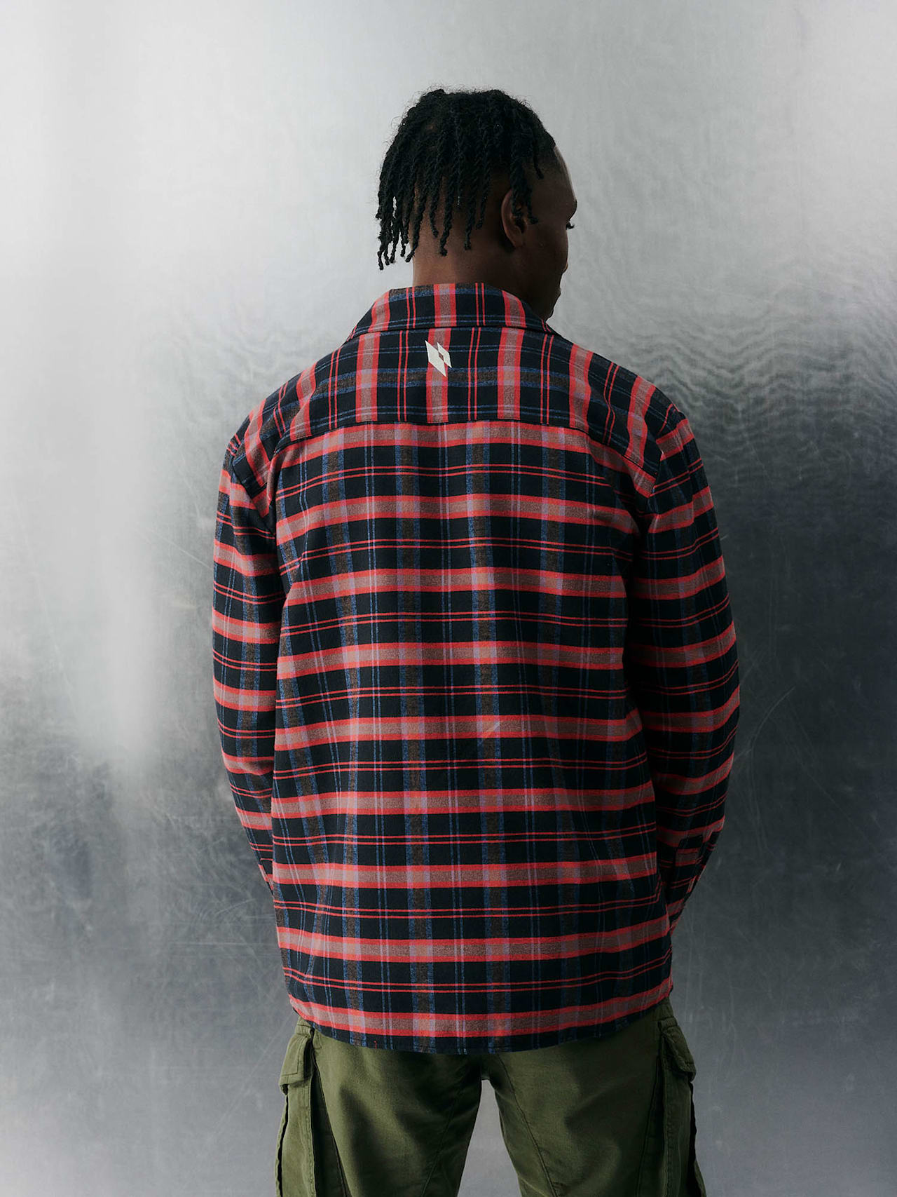 Check shirt FCBM detail 5