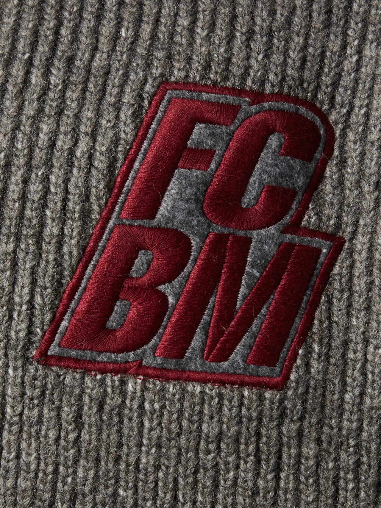 Half-zip knit jumper FCBM detail 3