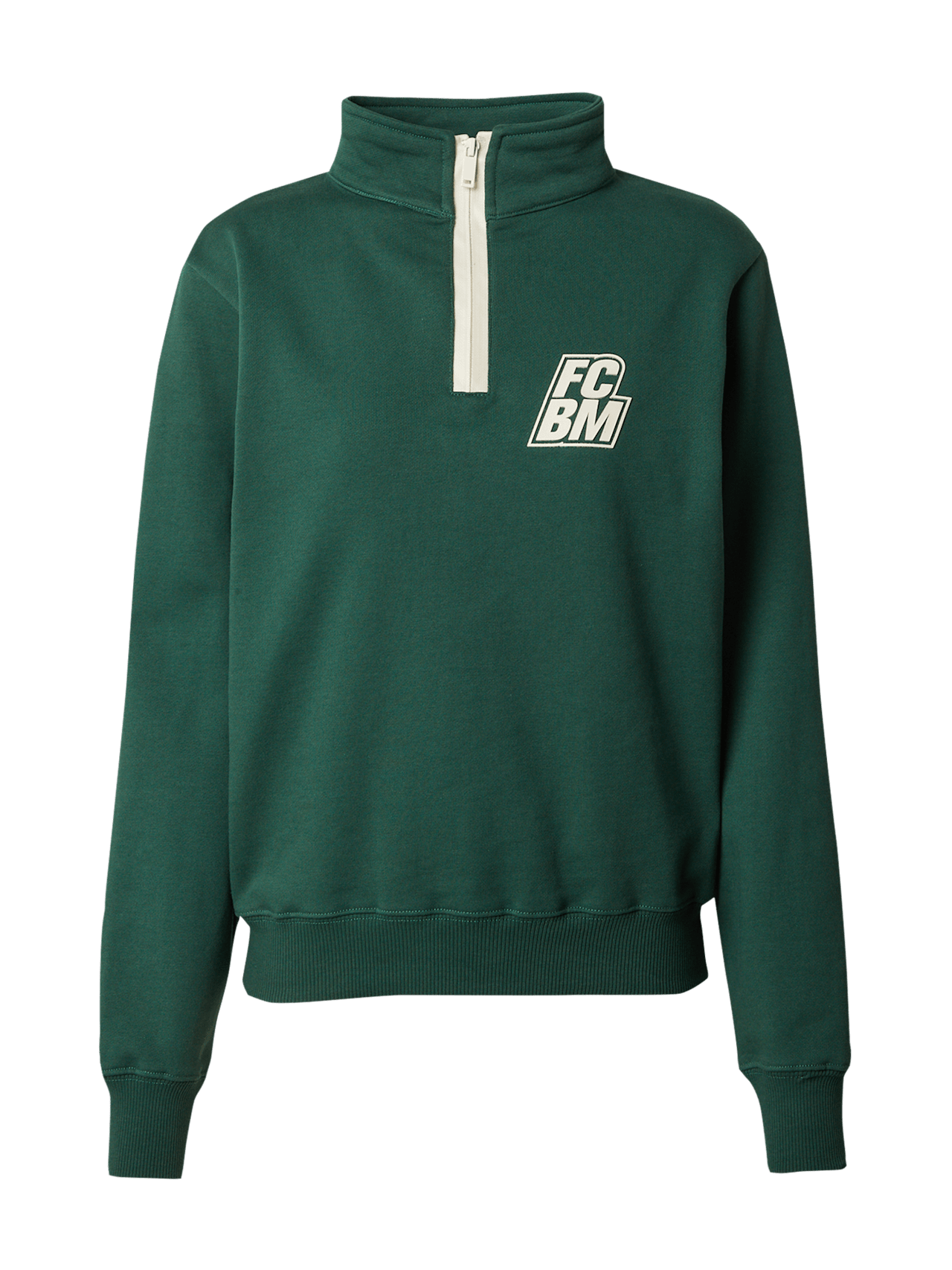 Half-Zip Sweatshirt FCBM detail 1