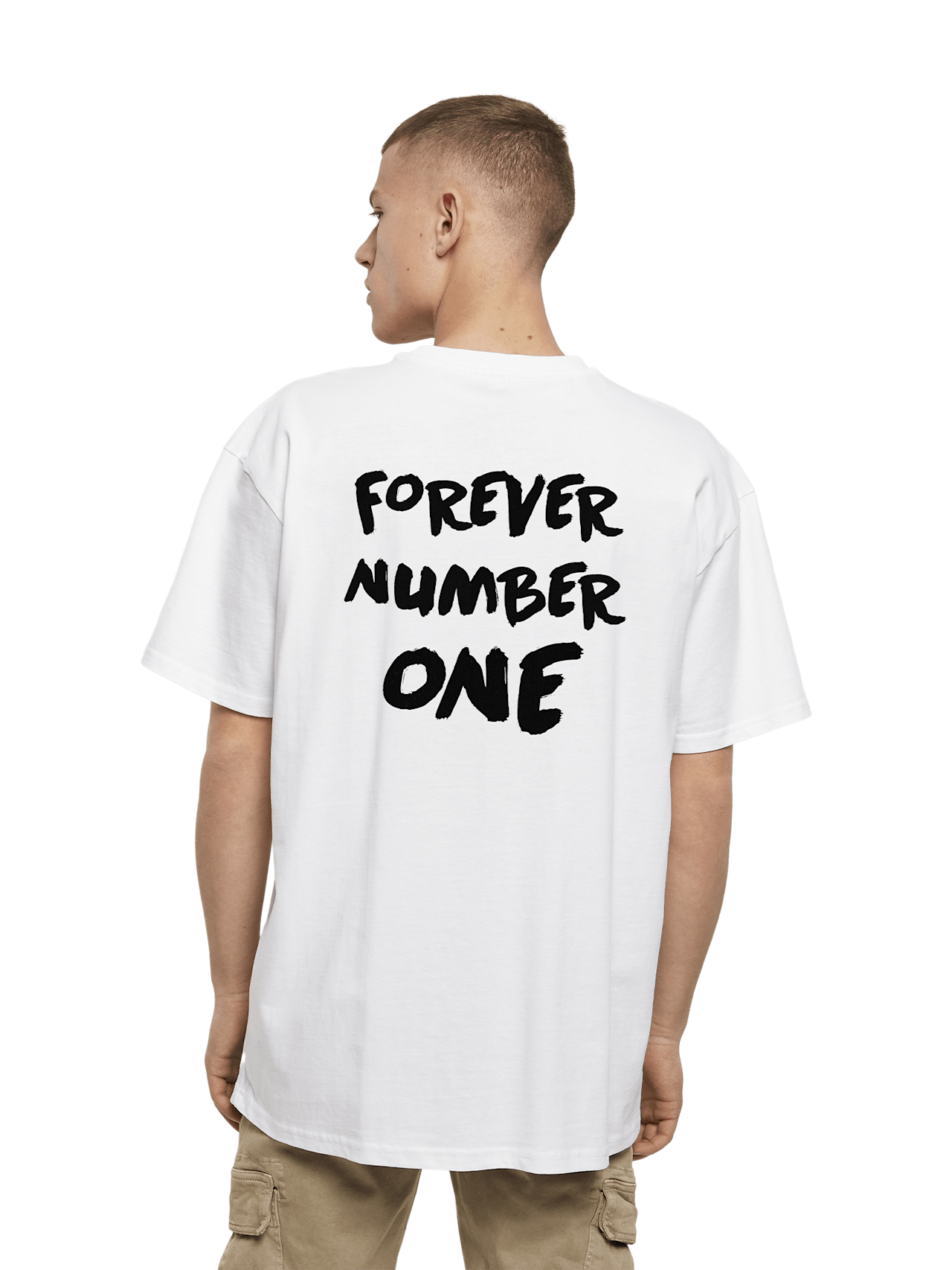 Oversized T-Shirt Forever Number One detail 4