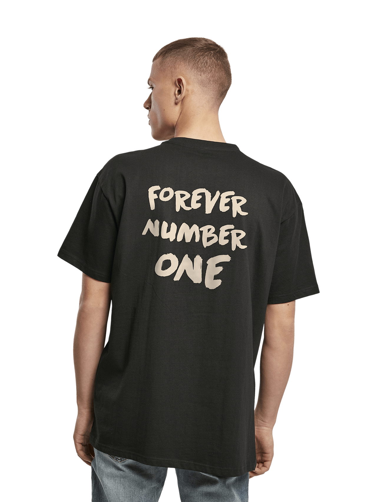 Oversized Maglietta Forever Number One detail 4