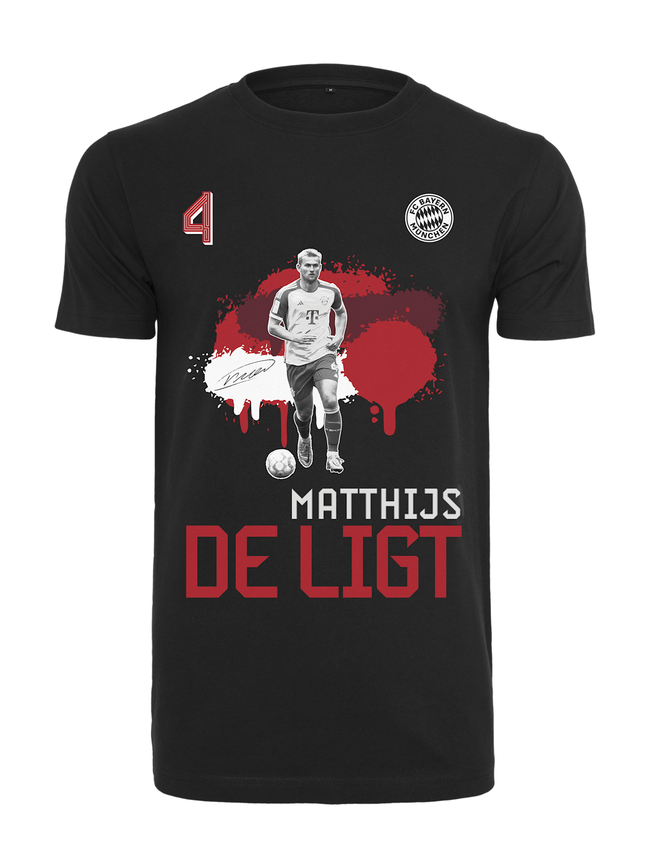 T-shirt De Ligt detail 1