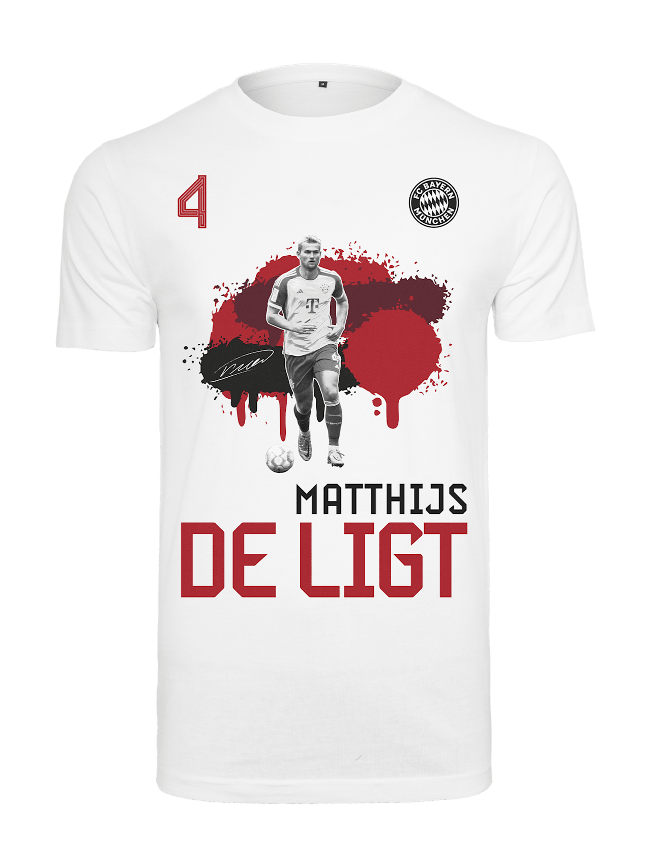 T-shirt De Ligt detail 1