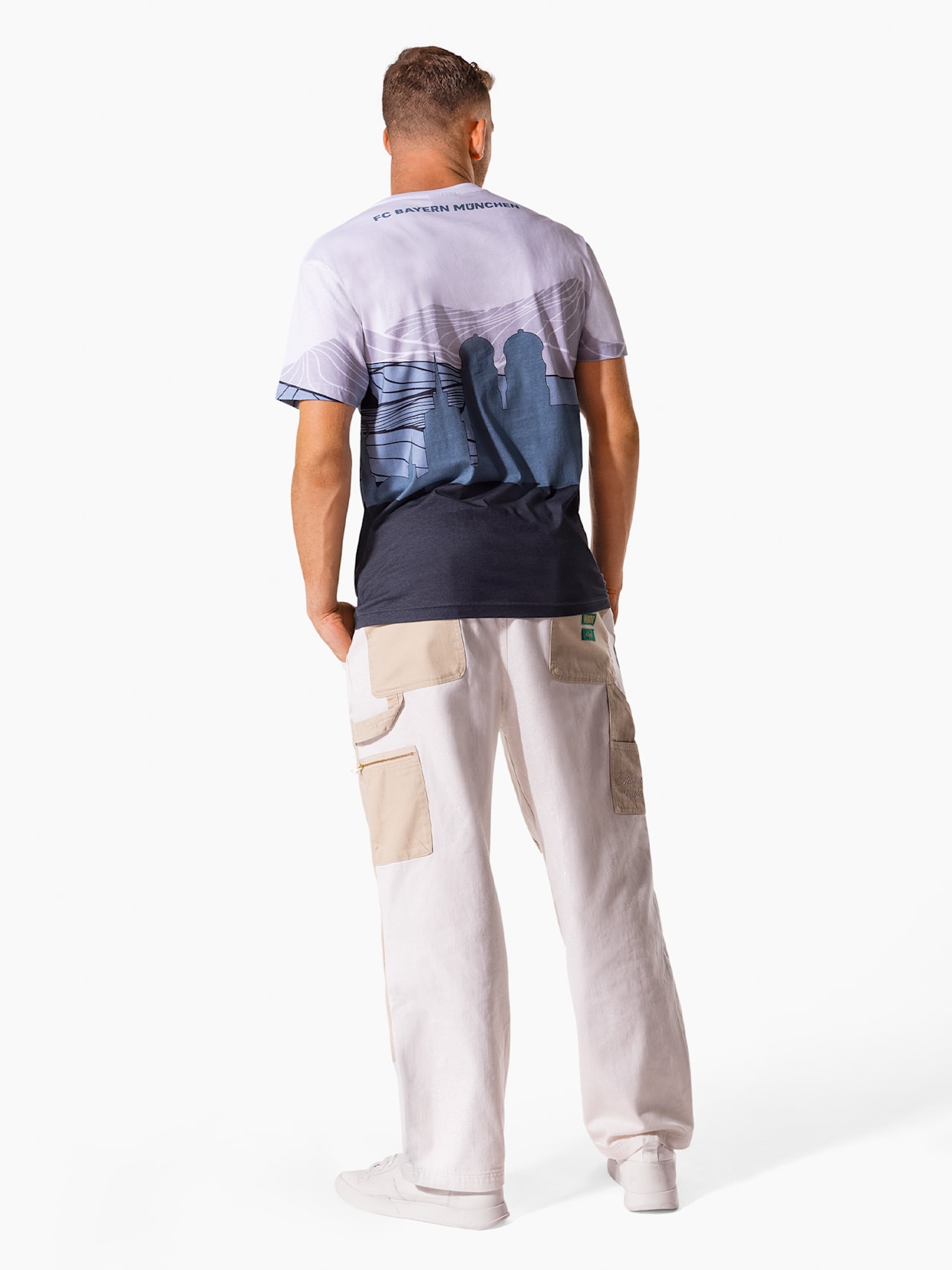 T-Shirt Mountain Skyline detail 6