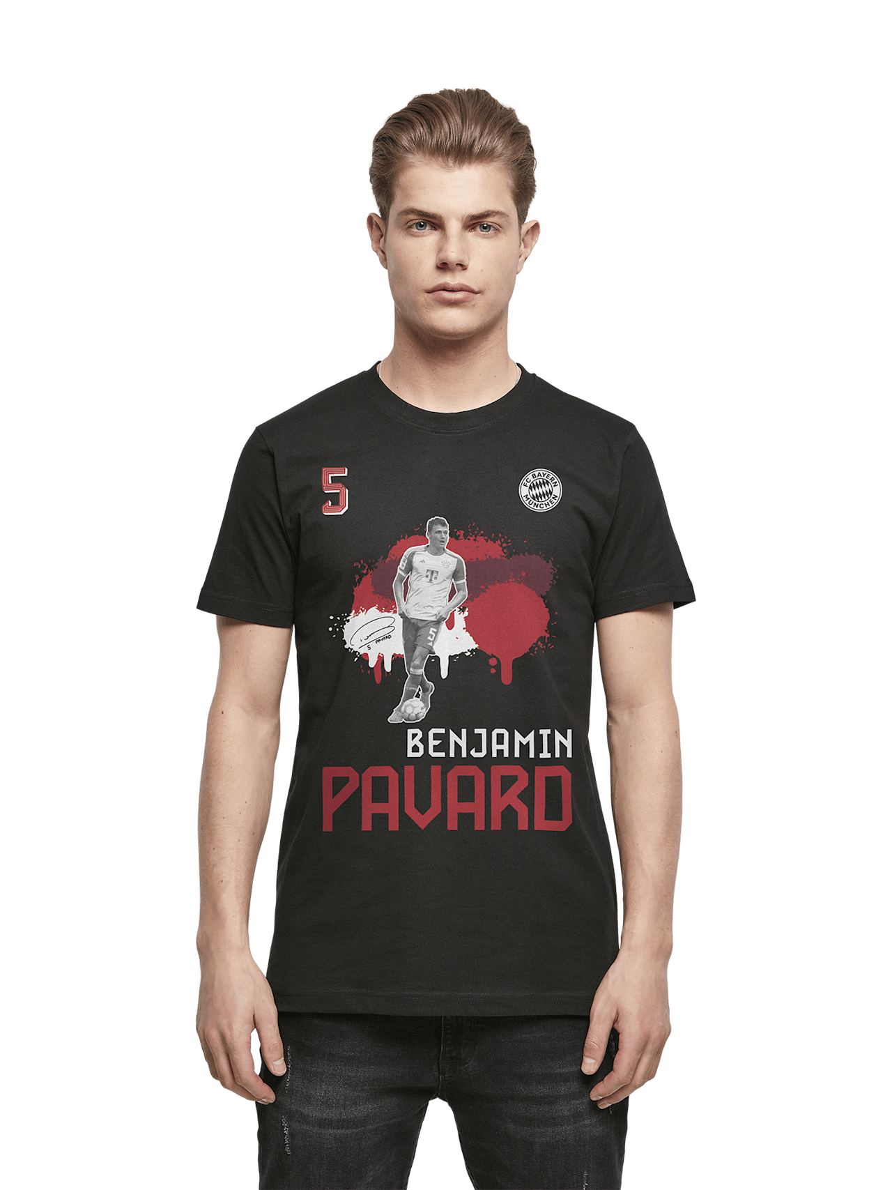 T-Shirt Pavard detail 3