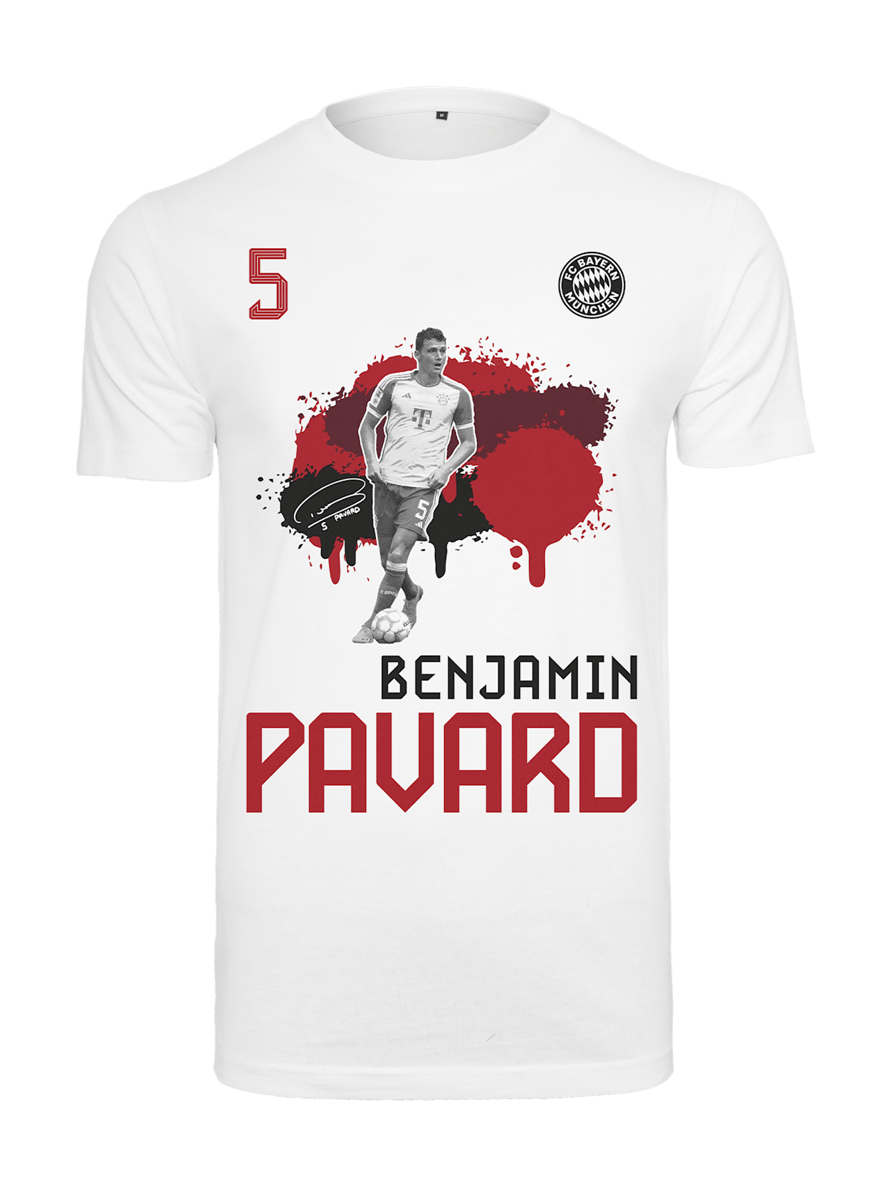 T-Shirt Pavard detail 1