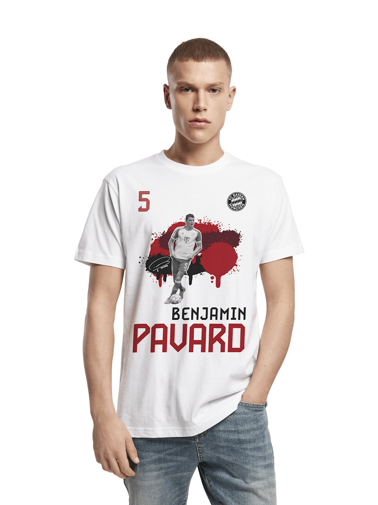 T-Shirt Pavard detail 3