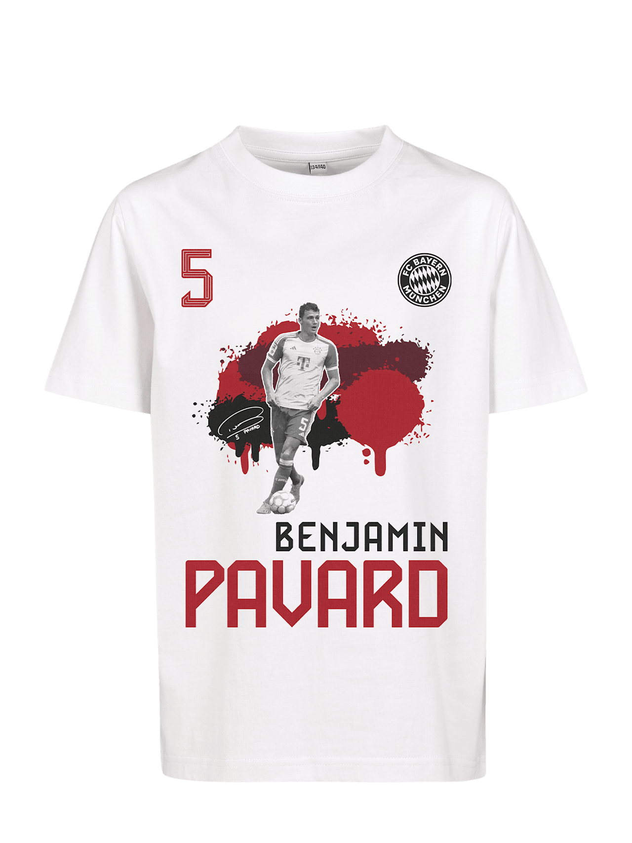 T-Shirt Pavard detail 1